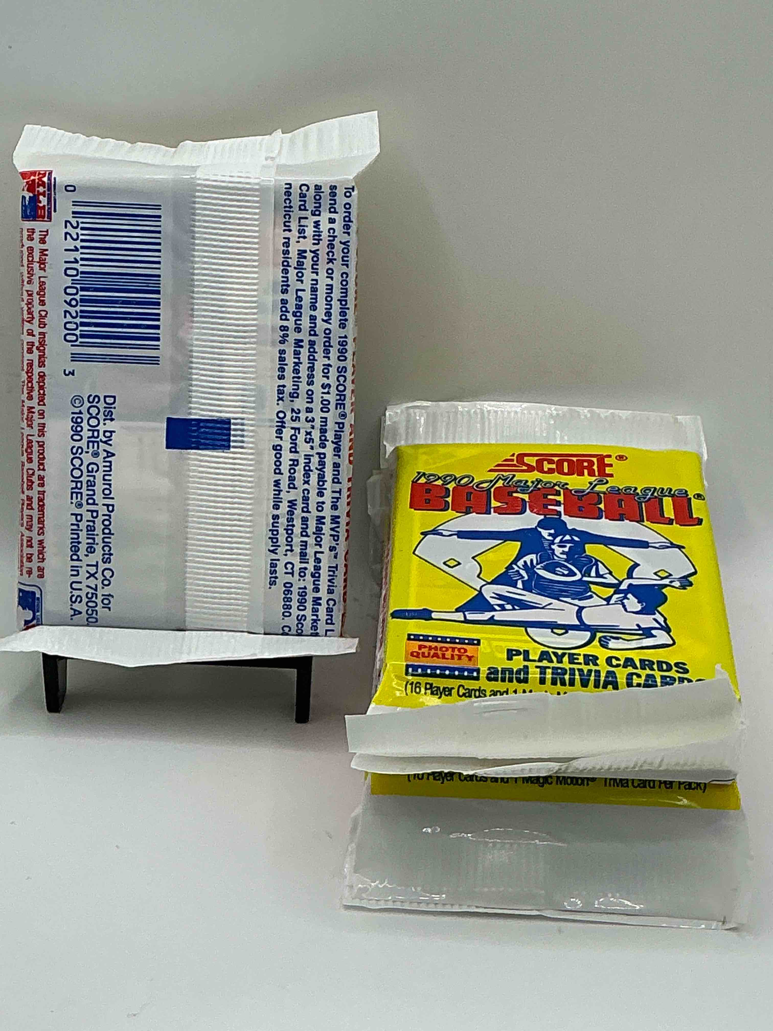 Condition photo showing New/Like New for Bo Knows!? Deion Sanders Rookie!? 1990 Score Baseball Packs! Unopened Straight From Box! These Packs Are Loaded With Awesome Cards! Some Cards To Search For Are Bo Jackson, Nolan Ryan, Frank Thomas Rookie & Deion Sanders Rookie!