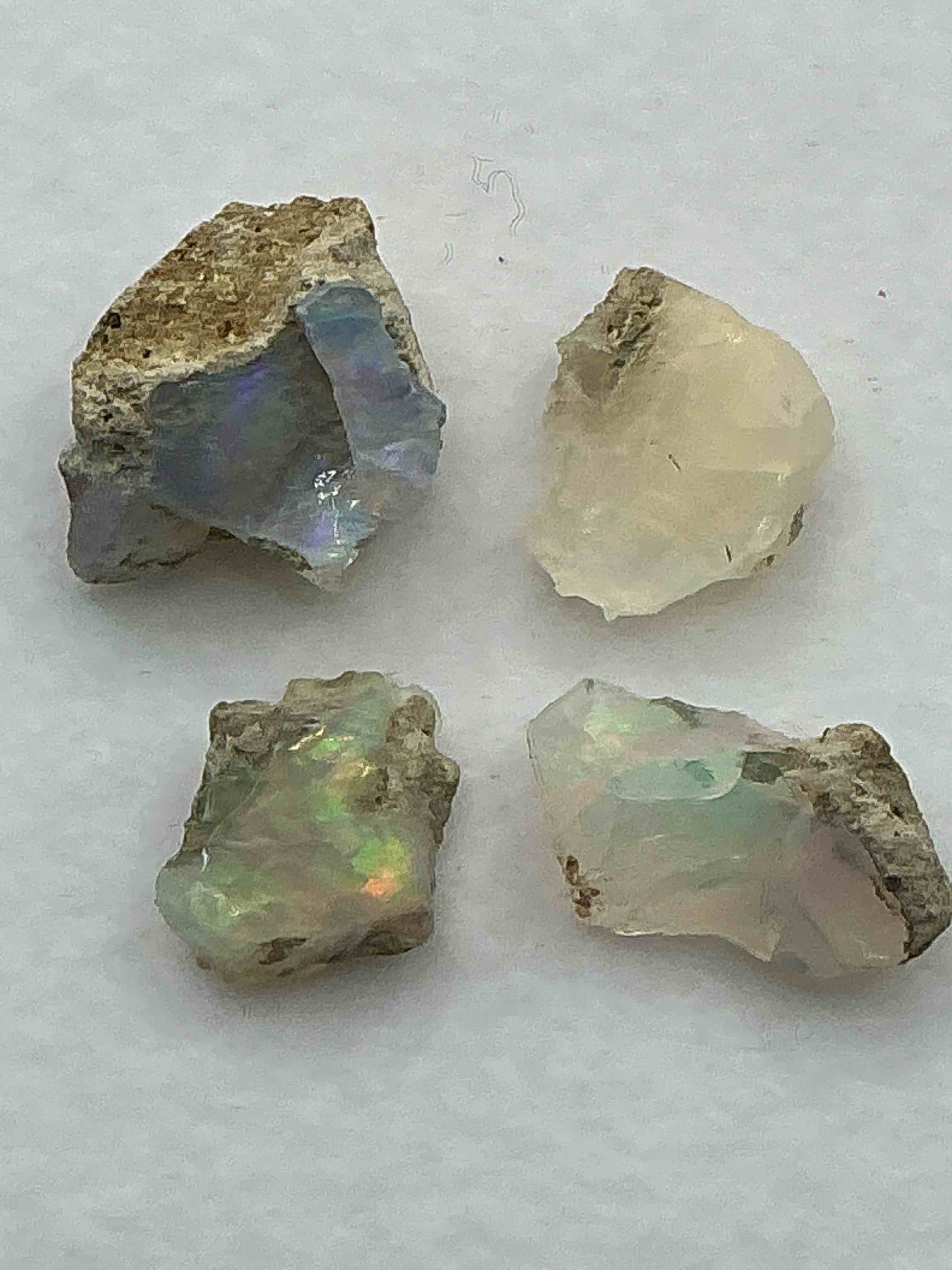 Opal Precious Gemstone, Authentic! Opal Gemstone, Cut And/Or Faceted & Polished! Opals Are Famous For Their. Stunning Clarity & Hues & Likely Originate From Ethiopia. Opals Are Believed To Promote Hope, Purity & Love. The U.S. Dime In Image Is For Size Reference Only (Not Included). Own An Amazing, Stunning, Unique Opal Gemstone!