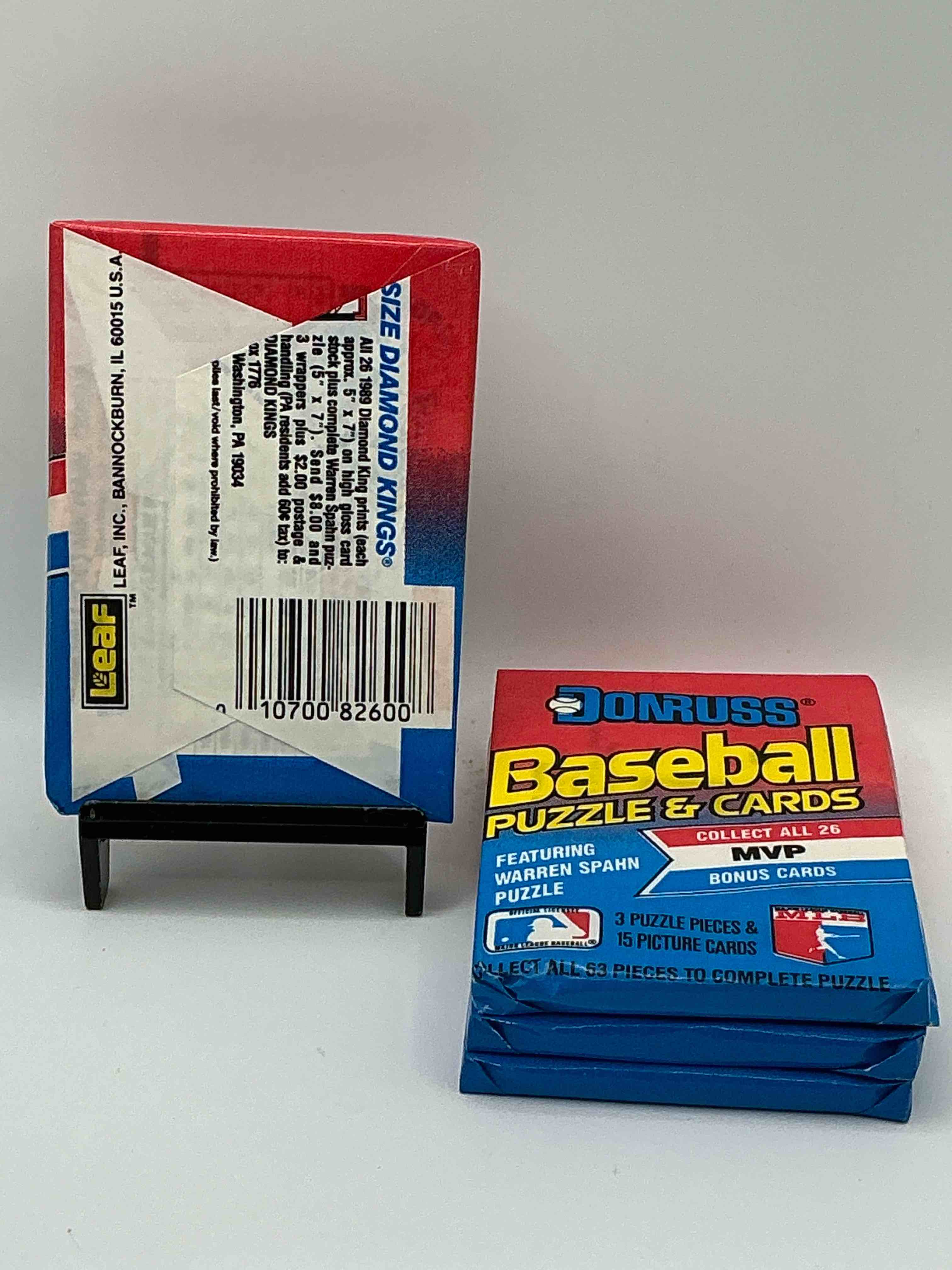 Condition photo showing New/Like New for Ken Griffey Jr & Randy Johnson Rookies!? 1989 Donruss Baseball Unopened Sports Card Wax Packs! Direct From Original Retail Case! Search For Valuable Ken Griffey Jr. & Randy Johnson Rookie Cards As Well As Valuable Bo Jackson