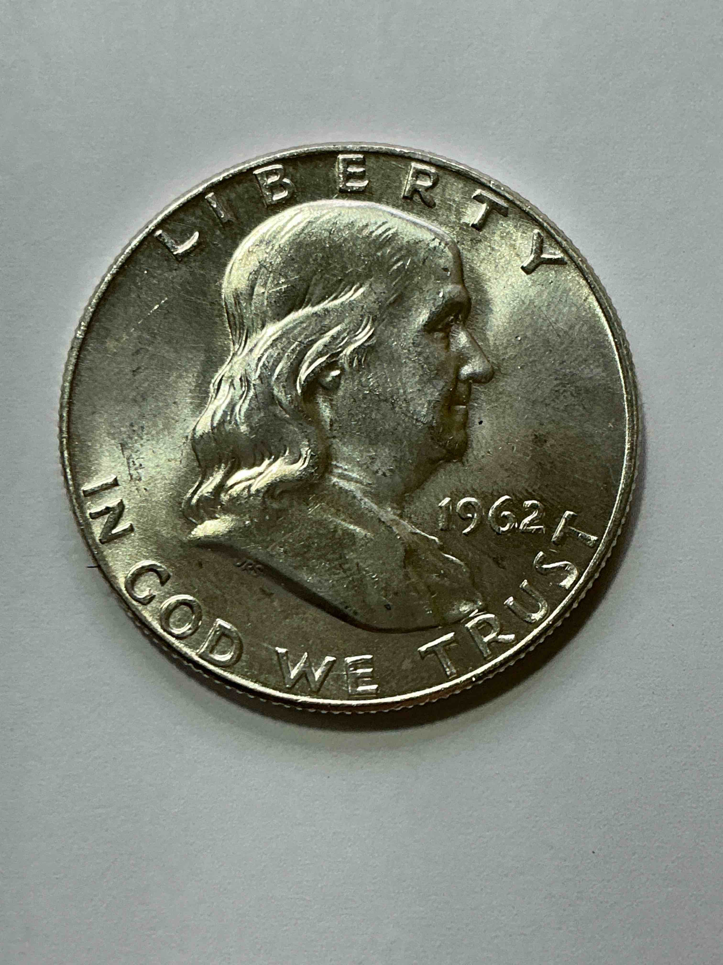 ben franklin silver! pre 1965 silver u.s. half dollar coins! before 1965 american half dollars were actually silver, here is a gorgeous example of a rare ben franklin silver half dollar. great condition & great for investing in precious metals! these heavy half dollars were minted at 90% silver and 10% copper, giving them a net weight of .36169 ounces of pure silver per coin! getting very rare. invest & win!
