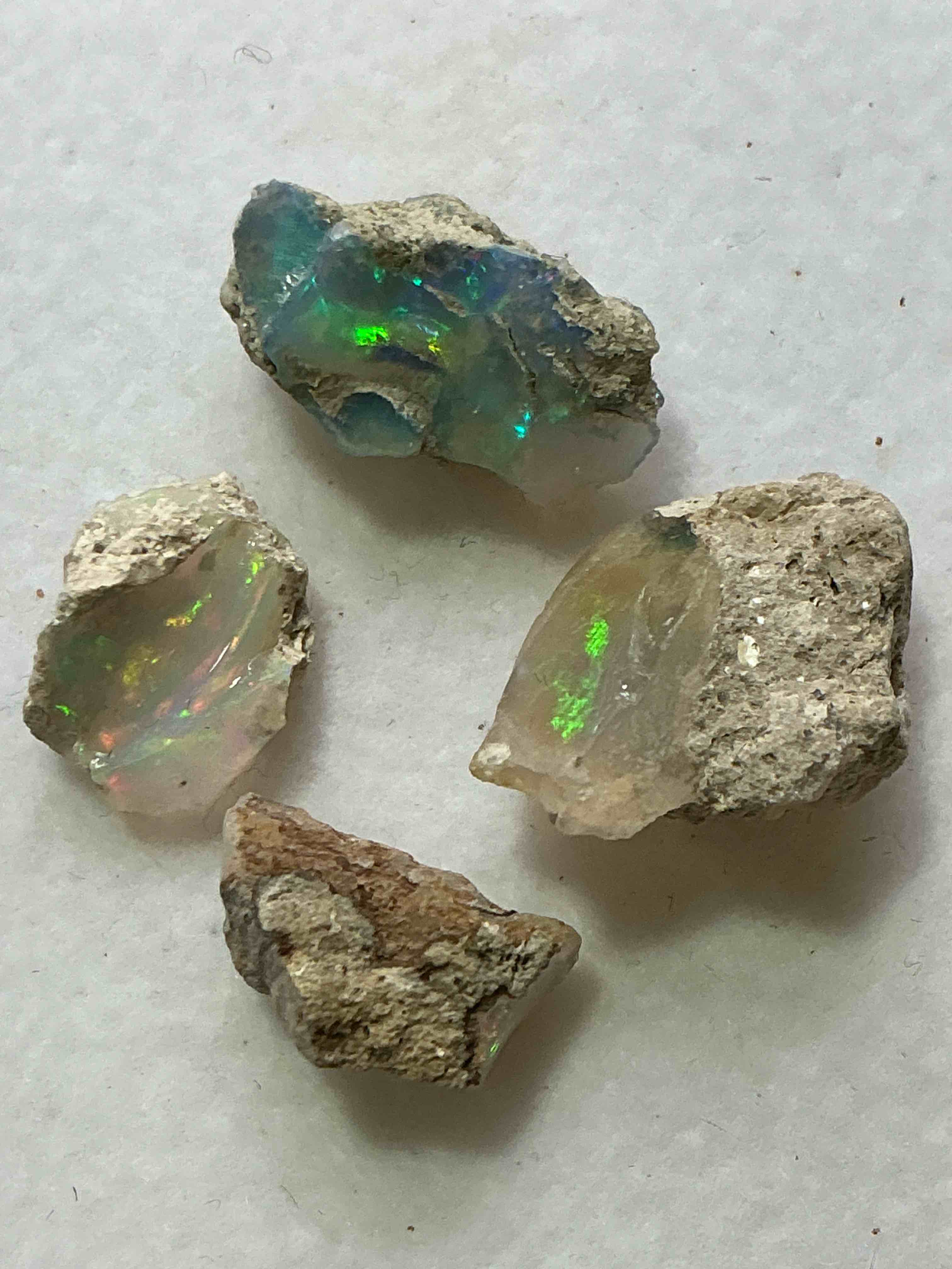 Opal Precious Gemstone, Raw, Authentic! Ethiopian Opal Gemstone, In Large & Raw, Prospected Form! Ethiopian Opals Are Famous For Their Stunning Clarity & Shimmering Color Hues! They Are Believed To Promote Hope, Purity & Love. The U.S. Dime In Image Is For Size Reference Only (Not Included). A Gemstone Like This In Raw Form Is Very Hard To Find! Own An Amazing, Stunning, Unique Opal Gemstone In Rare, Raw Form!