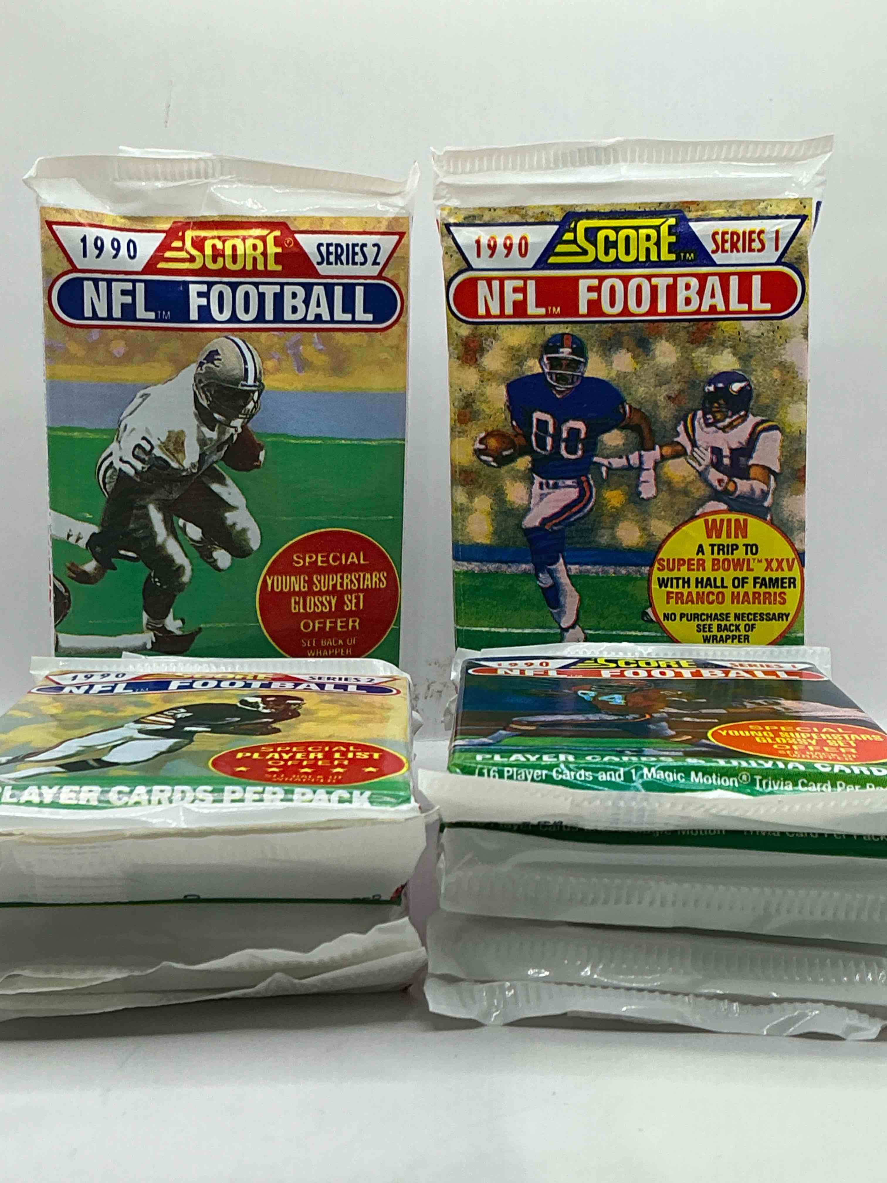 Emmitt Smith Rookie!? In Perfect Condition Worth Hundreds! 1990 Score Football Unopened Collectible Sports Card Packs! Direct From Original Box! Look For Valuable Emmitt Smith Rookie Cards! Let The Search Begin!