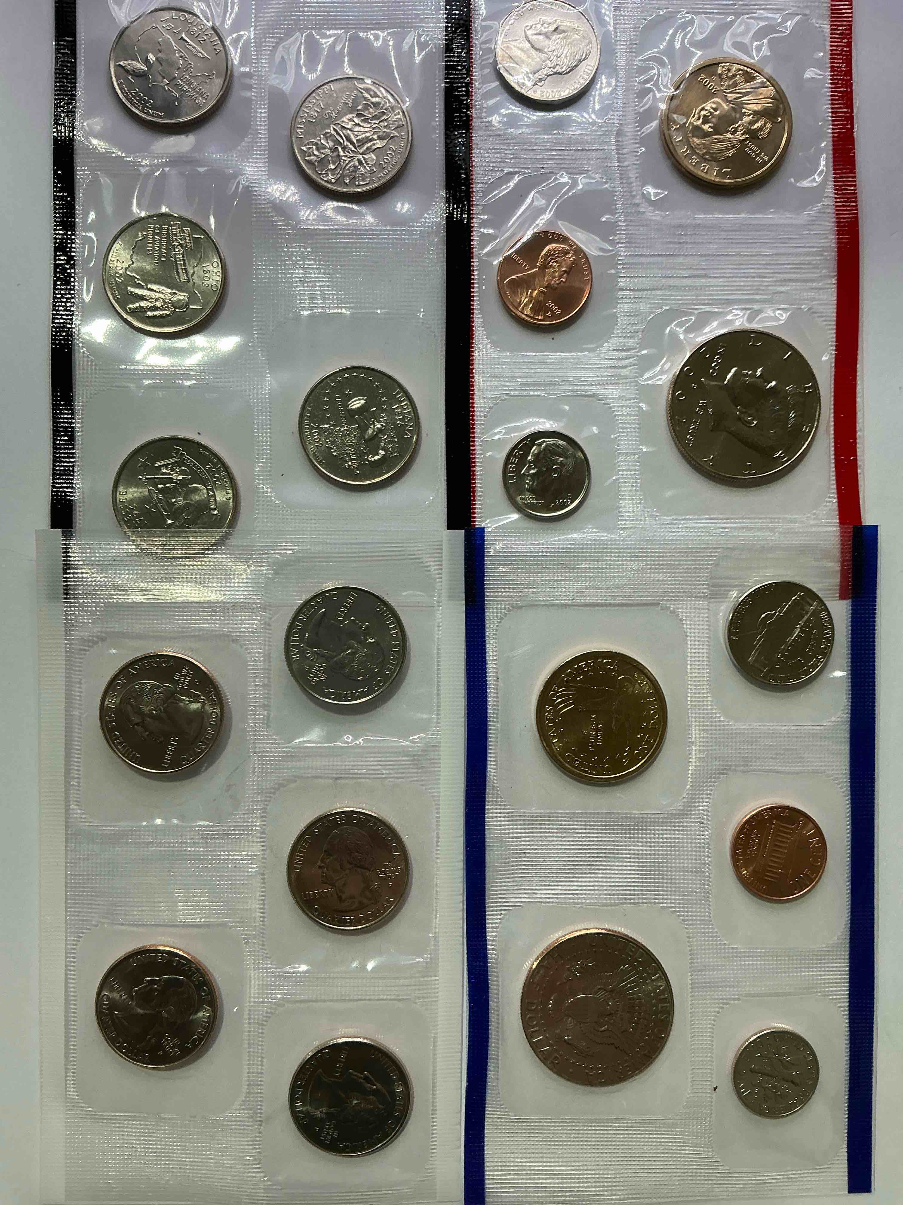 2003 Uncirculated Mint Coins! 20 Coins From Philadelphia & Denver! 20 Coin Uncirculated Lot, With State Quarters, Nickels, Half Dollars, Dimes, Pennies & More! Uncirculated Coin Craziness!