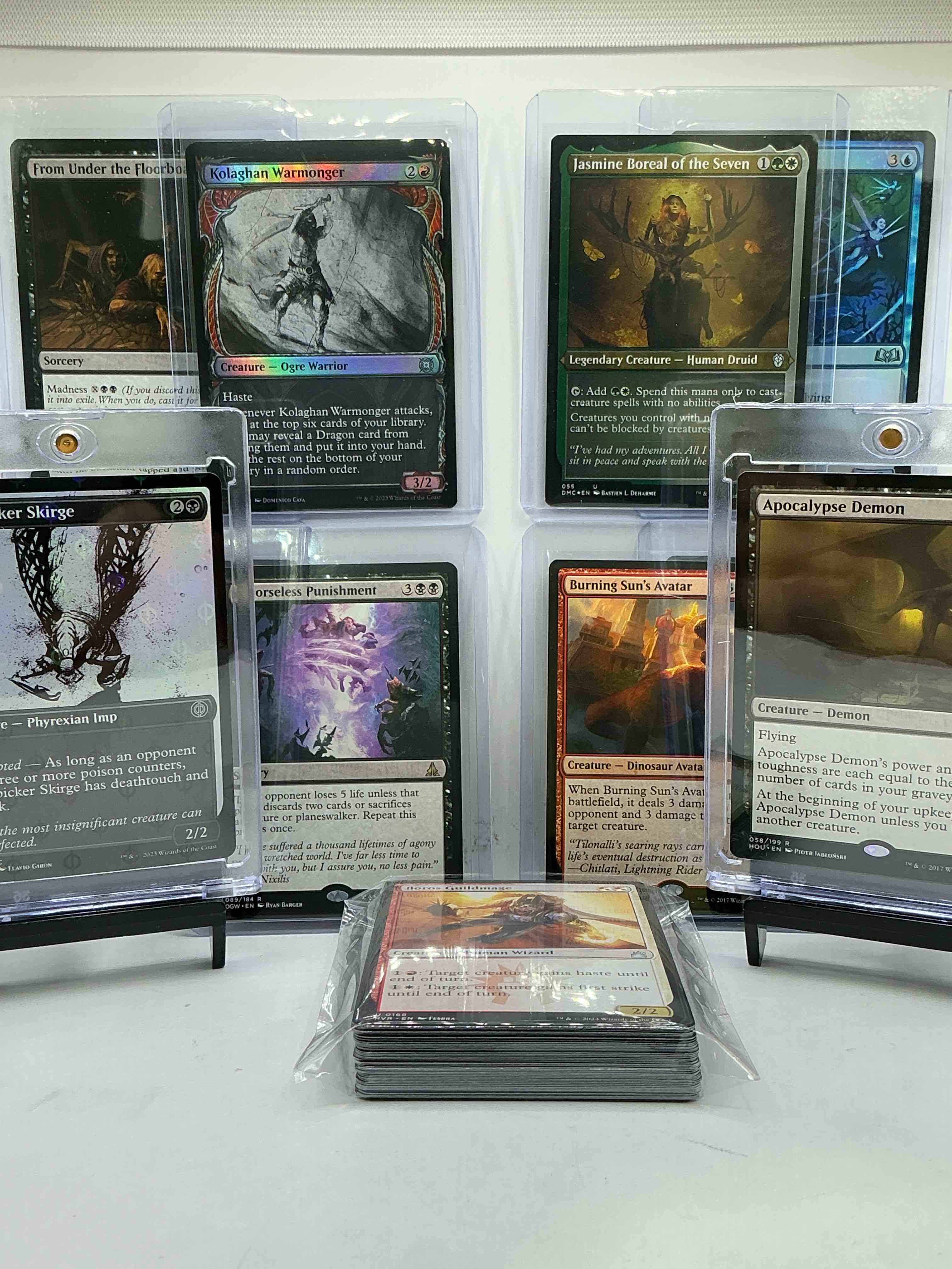 Magic The Gathering 50 Card Lot! Lot Includes 5 Rare Cards & 5 Holo Foil Cards! All Cards In Excellent Condition! A Great Way To Join The MTG Craze!