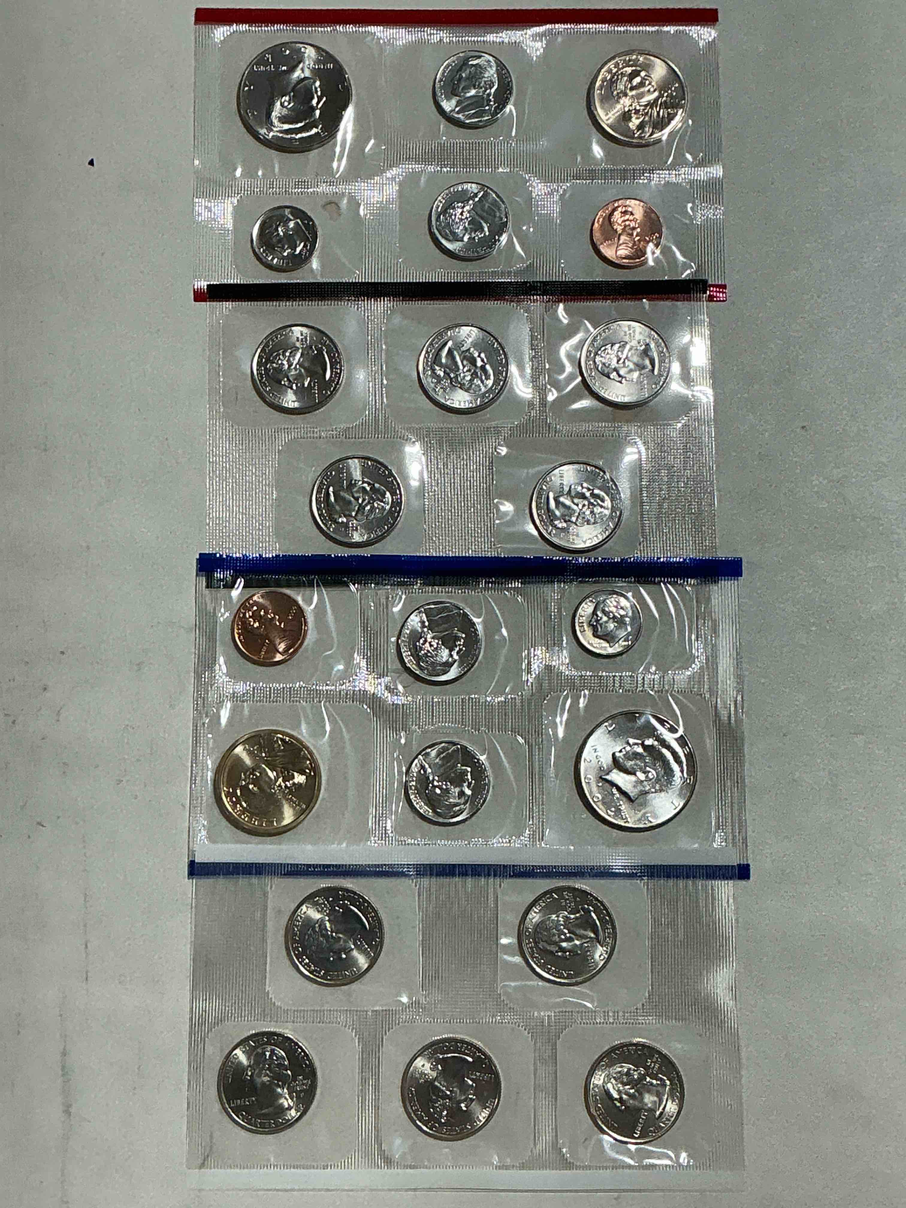 No Way! Full Denver & Philadelphia 2004 Mint Sets, 22 Total Coins! These Mint Sets Are Highly Coveted For Their Coins Inside… 22 Coins, Two Sacagawea Dollars, Two Half Dollars, Quarters, Nickels, Dimes & Pennies! Wow!