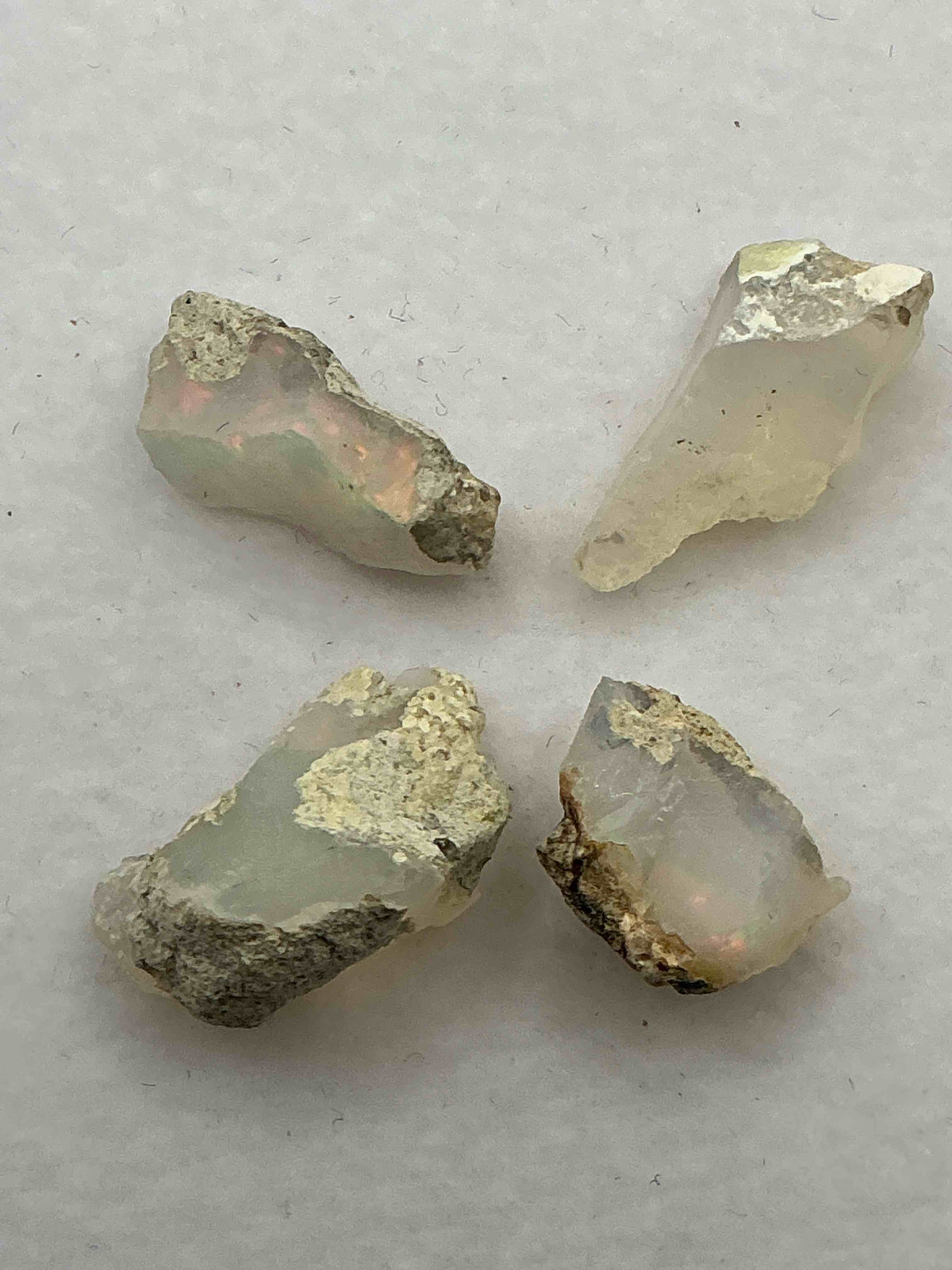 Opal Precious Gemstone, Authentic! Opal Gemstone, Cut And/Or Faceted & Polished! Opals Are Famous For Their. Stunning Clarity & Hues & Likely Originate From Ethiopia. Opals Are Believed To Promote Hope, Purity & Love. The U.S. Dime In Image Is For Size Reference Only (Not Included). Own An Amazing, Stunning, Unique Opal Gemstone!