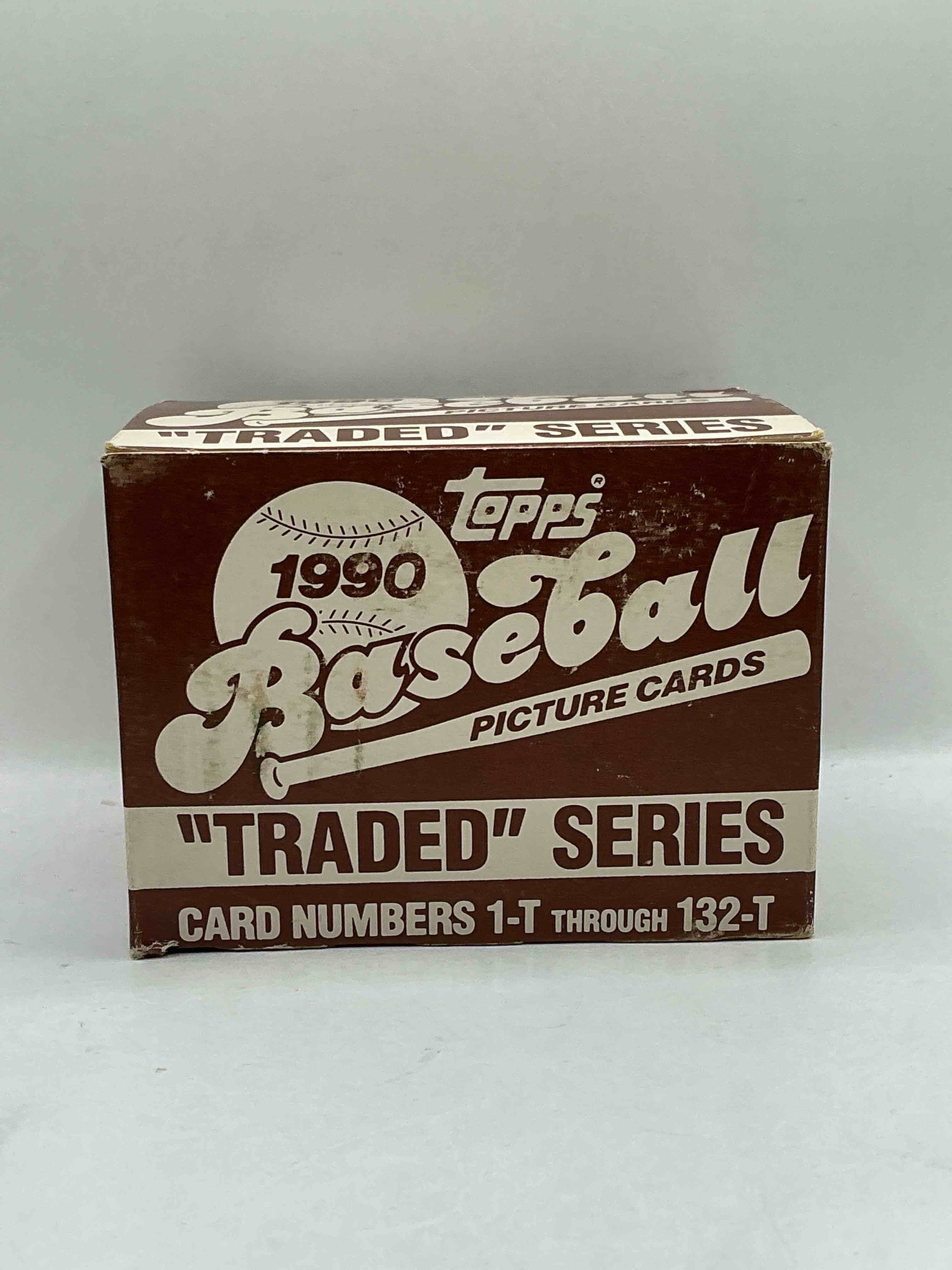 Condition photo showing New/Like New for 1990 Topps Traded 132 Card Set! Baseball Bonanza! Rare Topps Traded Baseball Set From 1990, Look For Legends & Rookies!