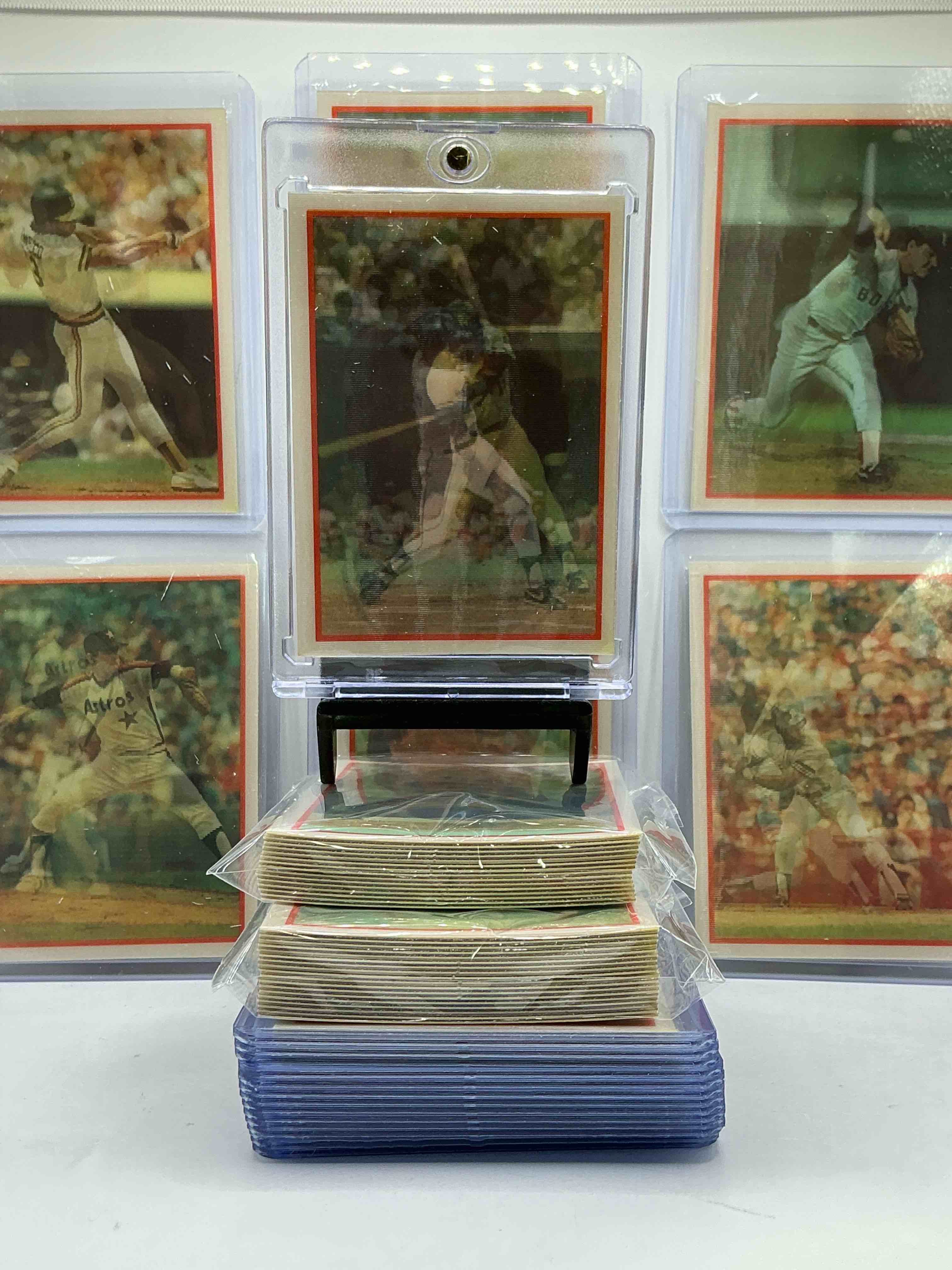 1986 Sports Flics Baseball, Bo Jackson Rookie! Awesome Baseball Cards, Ultra Rare Refractor, Multiple Different Pictures Per Card! This Lot Includes Some Insane Legends, Rookies & More! Bo Jackson, Cal Ripken Jr, Nolan Ryan, Pete Rose, Kirby Puckett, Rickey Henderson & More! SportsFlics 1986 Craziness! 50 Card Lot! Commons, Rookies, Legends & More!