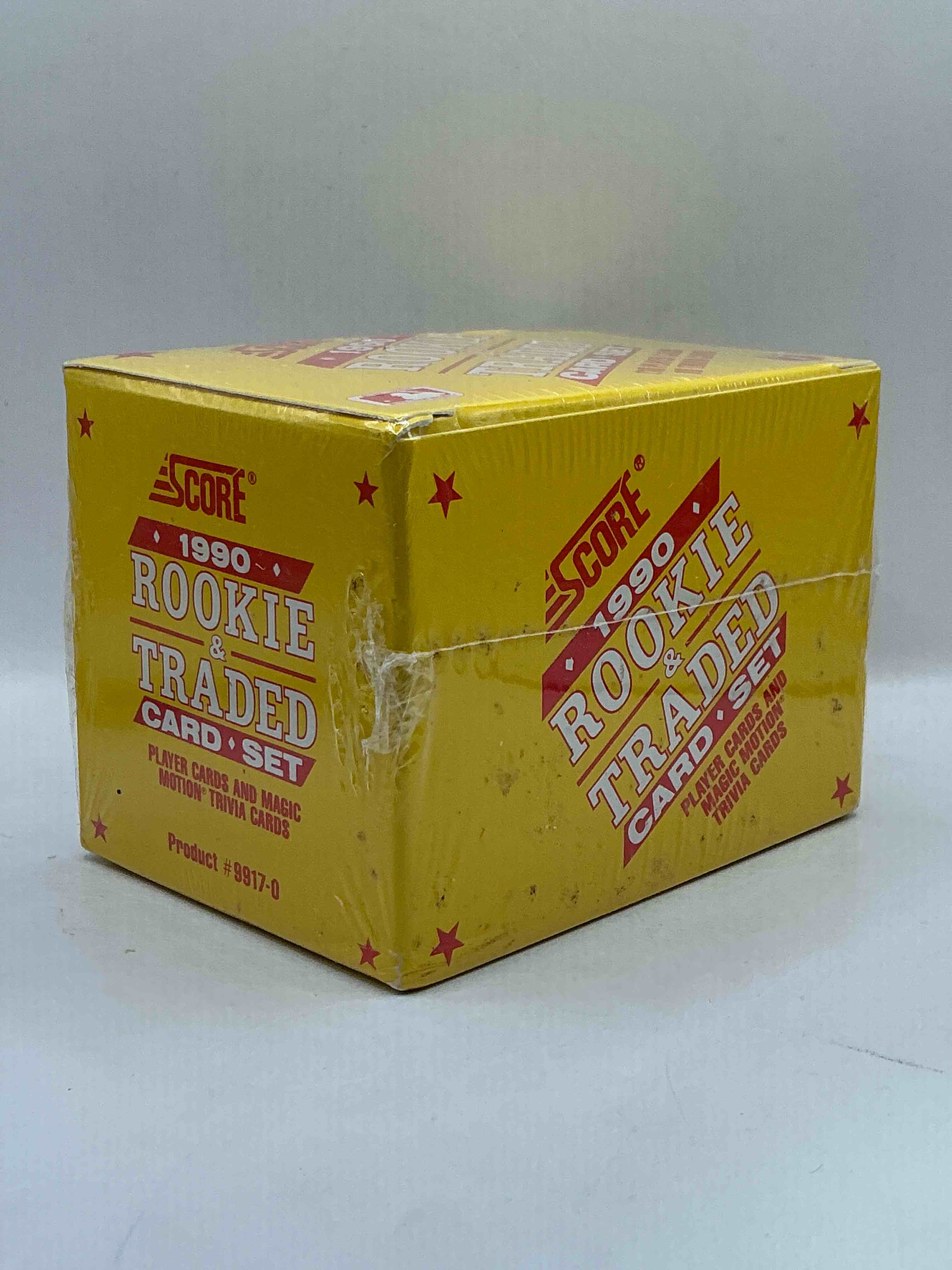 1990 score baseball traded & rookies box! unopened straight from box! these boxes are loaded with awesome cards! some cards to search for are bo jackson, , nolan ryan & even frank thomas rookie!