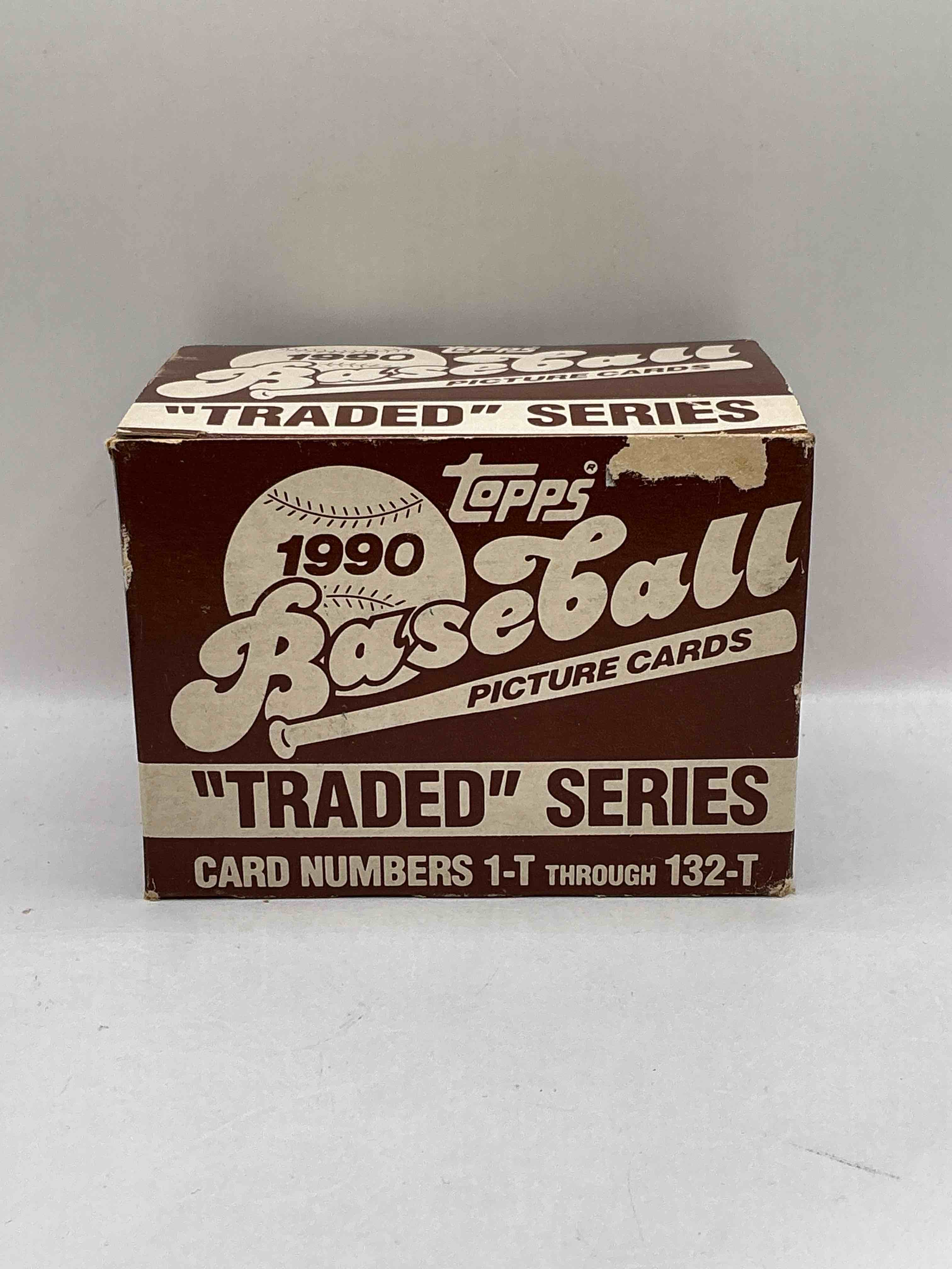 Condition photo showing New/Like New for 1990 Topps Traded 132 Card Set! Baseball Bonanza! Rare Topps Traded Baseball Set From 1990, Look For Legends & Rookies!