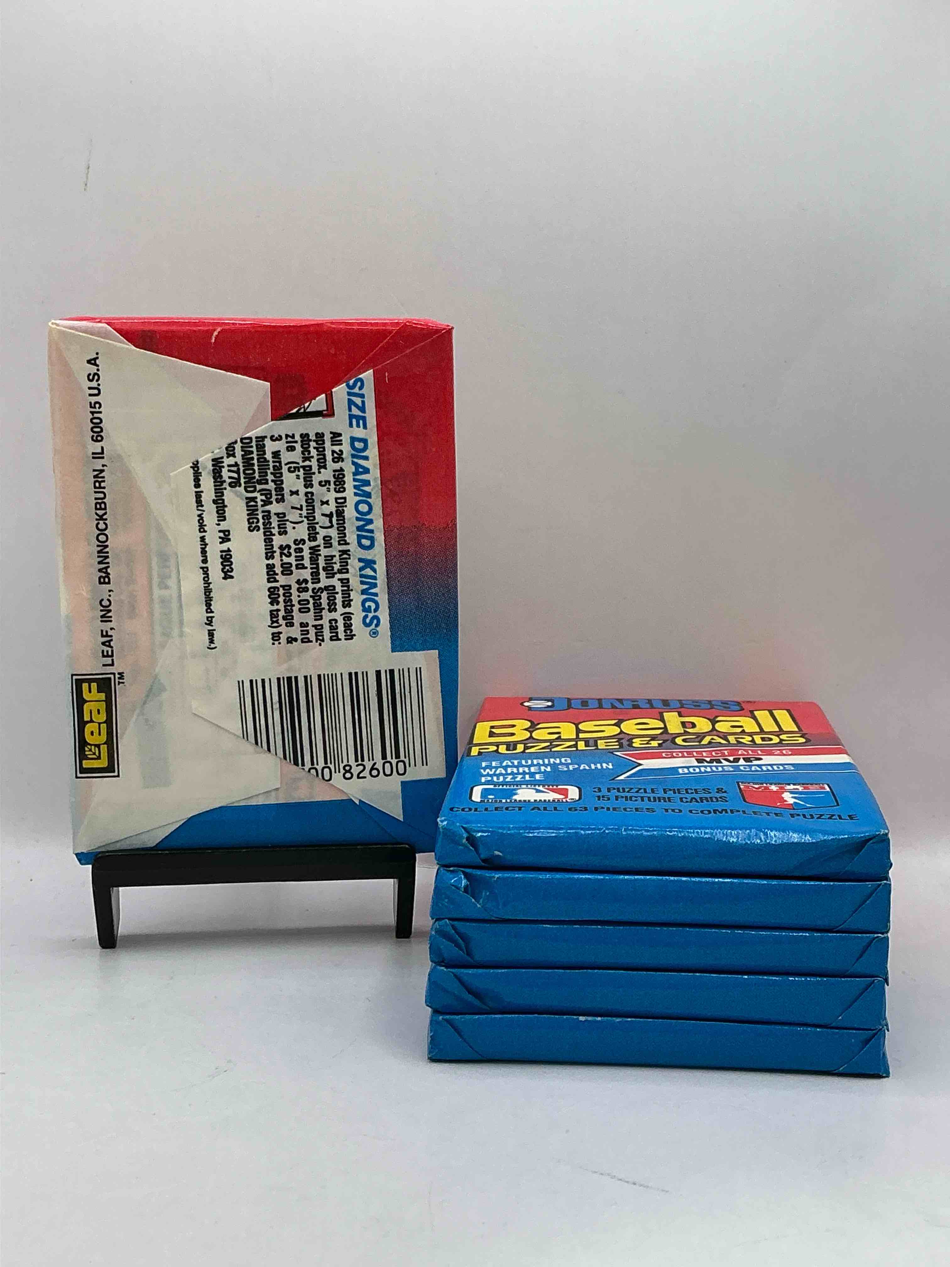 Condition photo showing New/Like New for Ken Griffey Jr & Randy Johnson Rookies!? 1989 Donruss Baseball Unopened Sports Card Wax Packs! Direct From Original Retail Case! Search For Valuable Ken Griffey Jr. & Randy Johnson Rookie Cards As Well As Valuable Bo Jackson