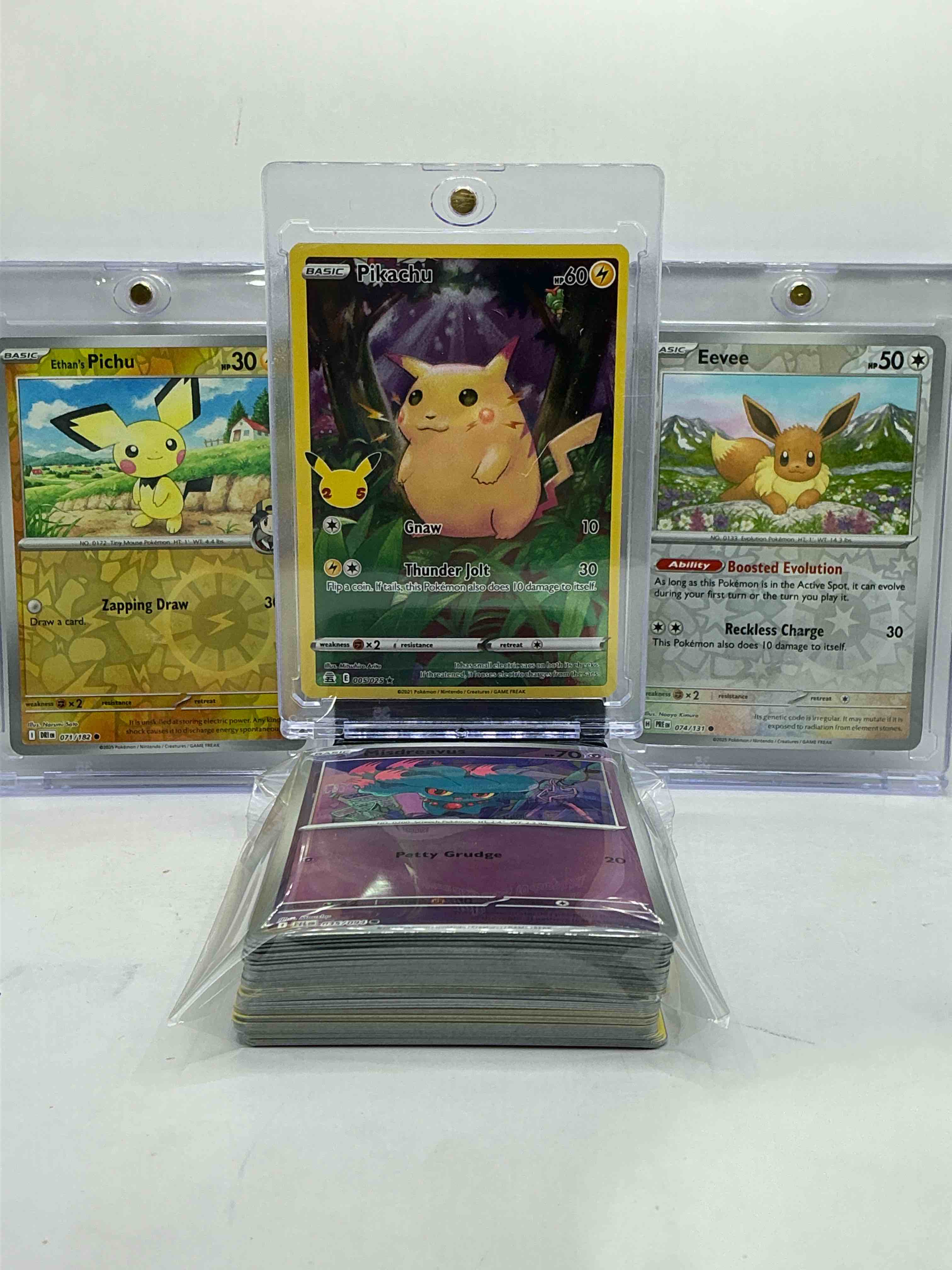 pokémon palooza party! pikachu! pichu! eevee & more! wow! 50 card craziness! pokémon, commons, legends, heroes & more!