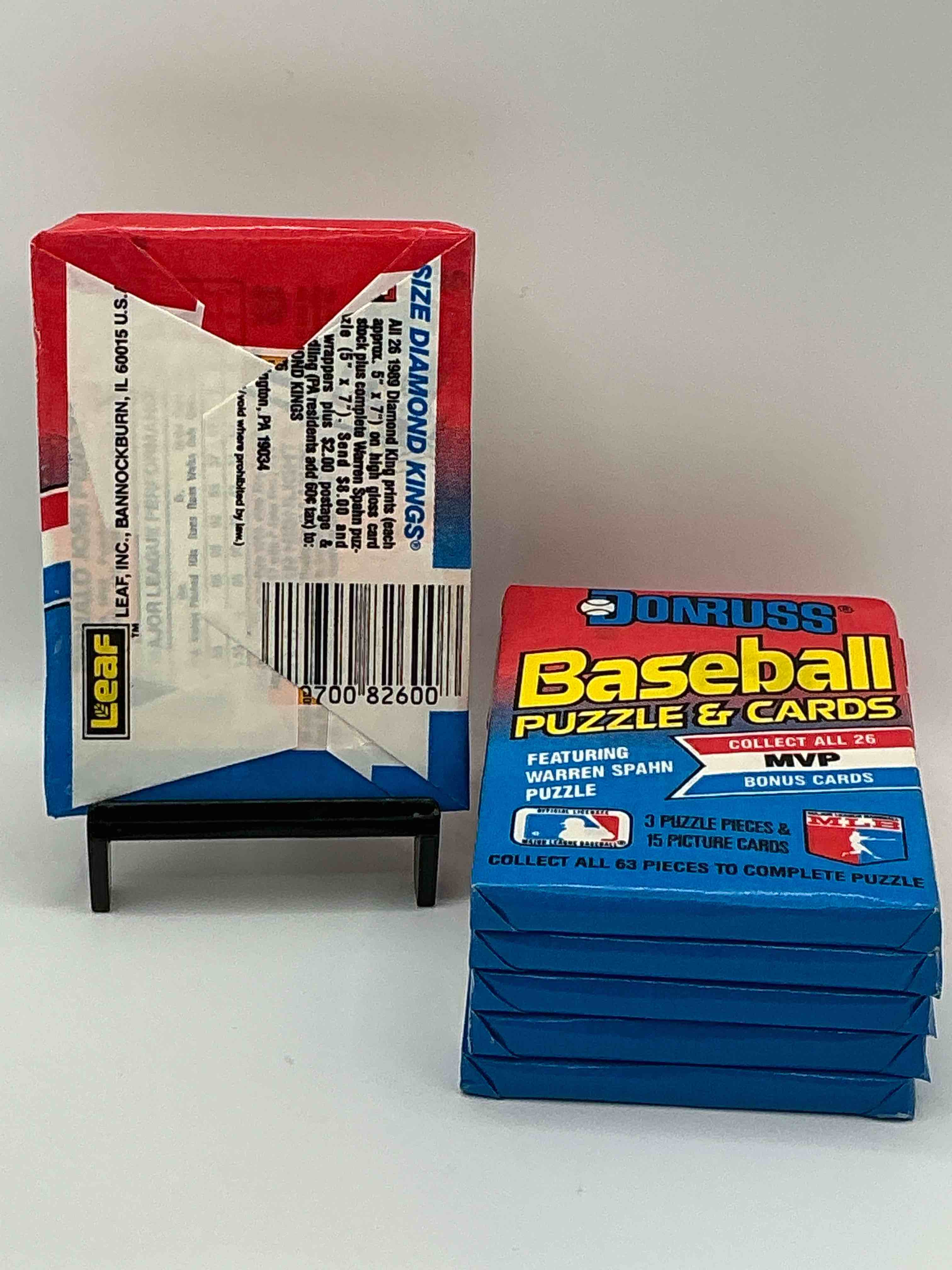 Condition photo showing New/Like New for Diamond Kings Ken Griffey Jr!? 1990 Donruss Baseball Unopened Wax Packs! Hard To Find! Straight From Original Box! Search For Possible Juan Gonzalez Rookie Card!As Well As Valuable Ken Griffey Jr. Cards!