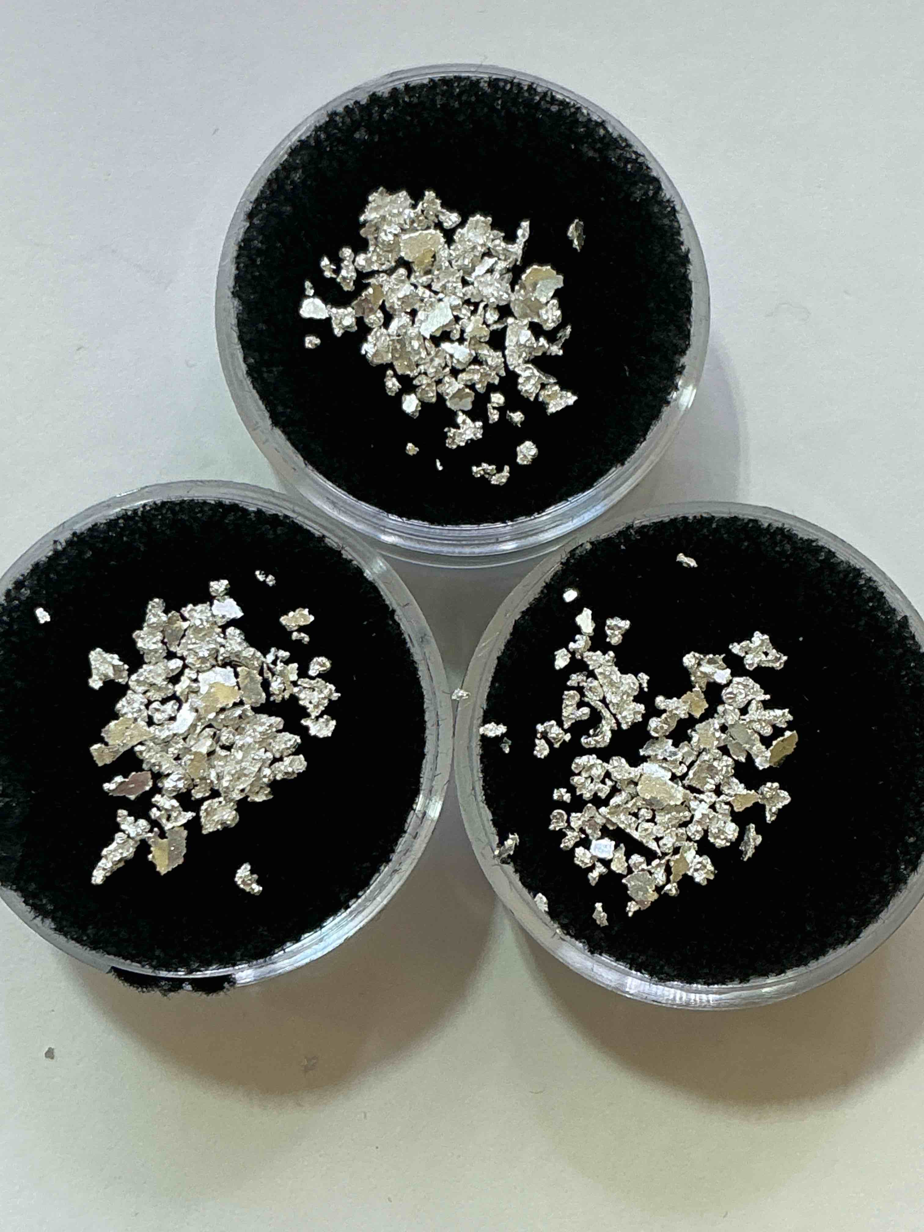 genuine us silver crystals! beautiful fine us silver (.999) in gorgeous small crystal form! collect fine us silver in this unique & rare form! 