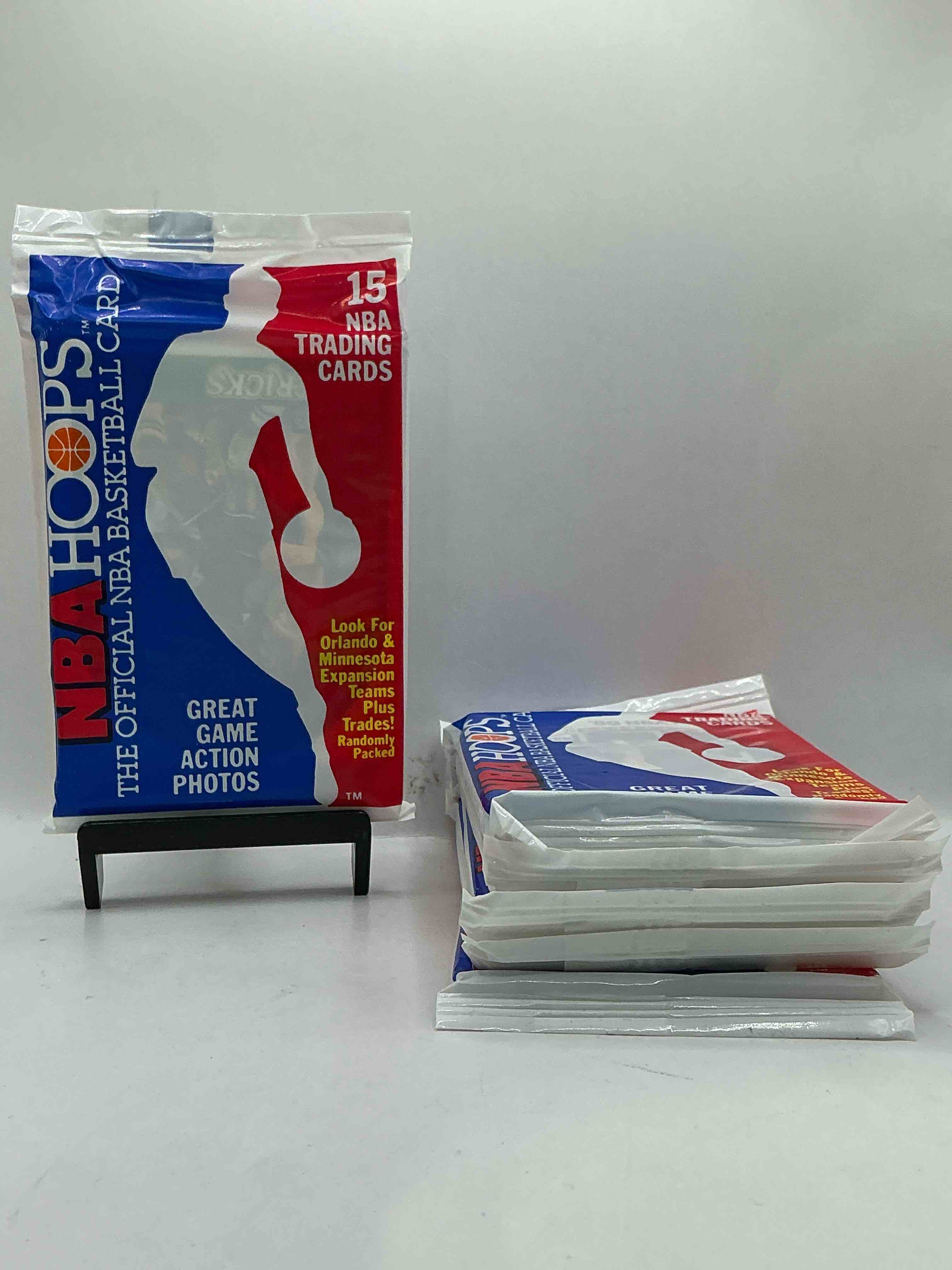 1989 wow valuable michael jordan?! getting very rare! 1989/90 nba hoops sealed pack, direct from original retail case! search for valuable michael jordan #200 (psa 10 value approx $200) & david robinson's only true rookie card #138 (psa 10 value $300) this year also has many other iconic cards from magic johnson, larry bird & too many others to list 1989 nba hoops has exploded in the collector market as it's the first year of nba hoops production, & only one of two sets produced in 1989 don't miss out, getting very rare!