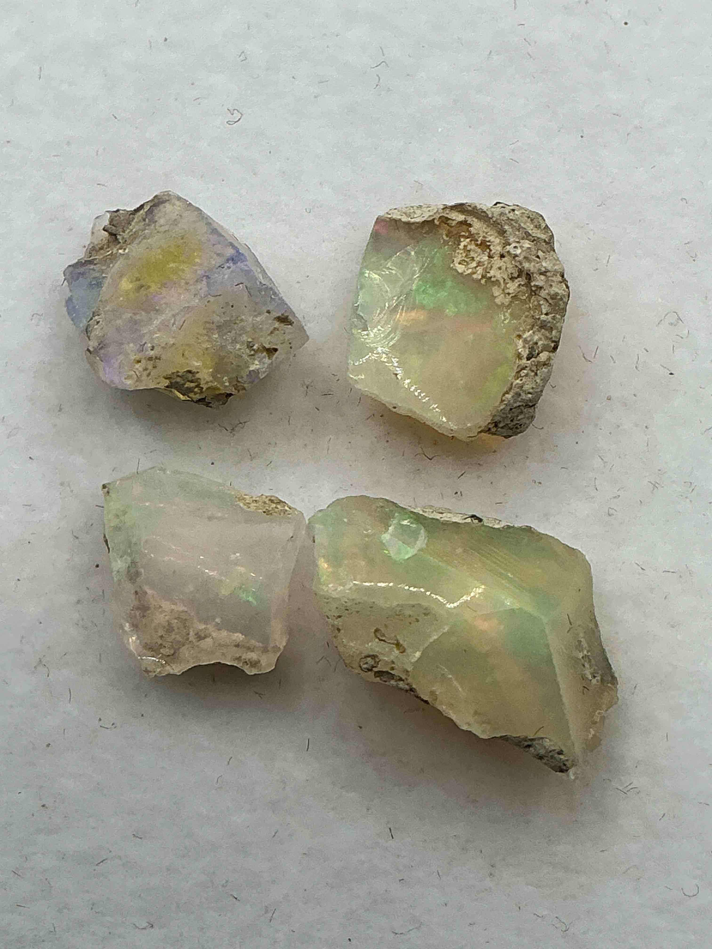 opal precious gemstone, authentic! opal gemstone, cut and/or faceted & polished! opals are famous for their. stunning clarity & hues & likely originate from ethiopia. opals are believed to promote hope, purity & love. the u.s. dime in image is for size reference only (not included). own an amazing, stunning, unique opal gemstone!