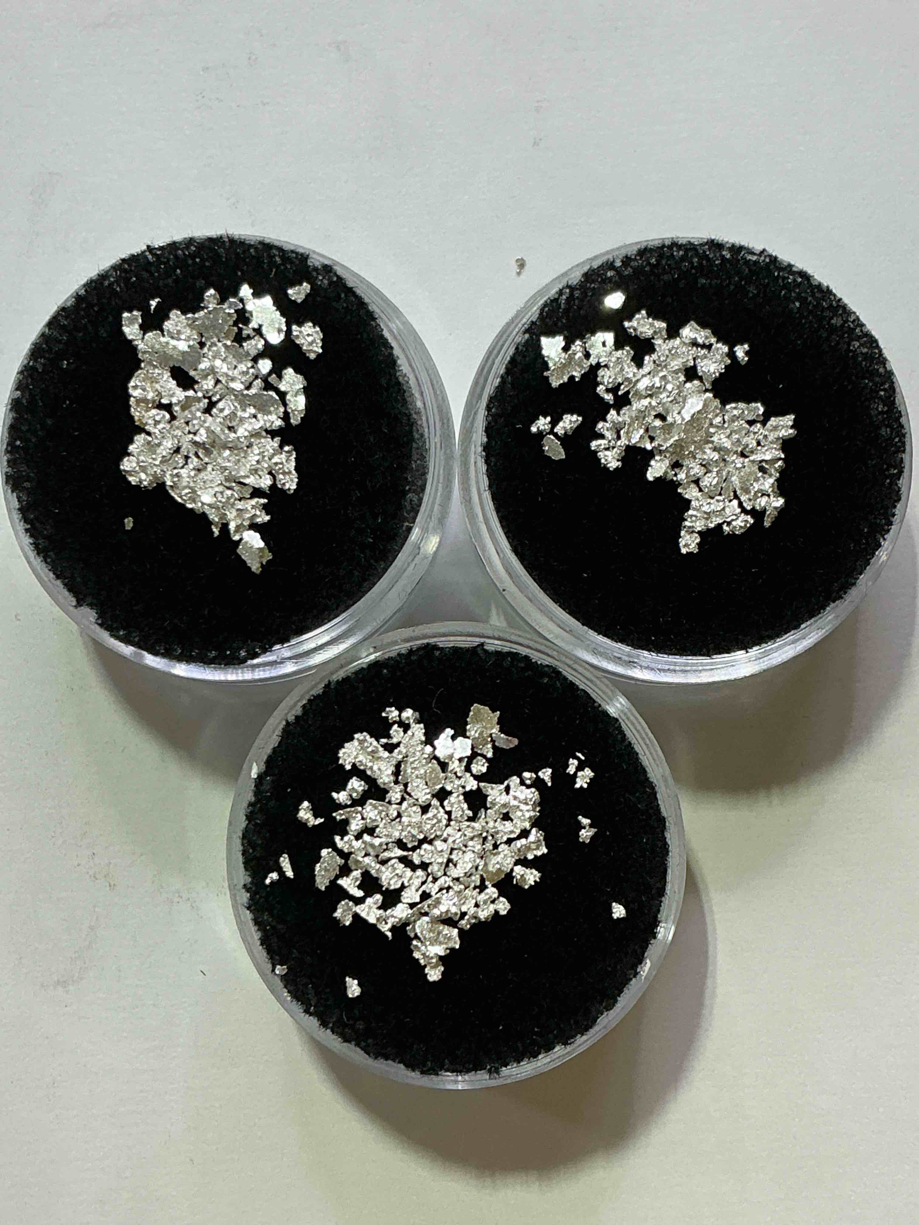 genuine us silver crystals! beautiful fine us silver (.999) in gorgeous small crystal form! collect fine us silver in this unique & rare form! 