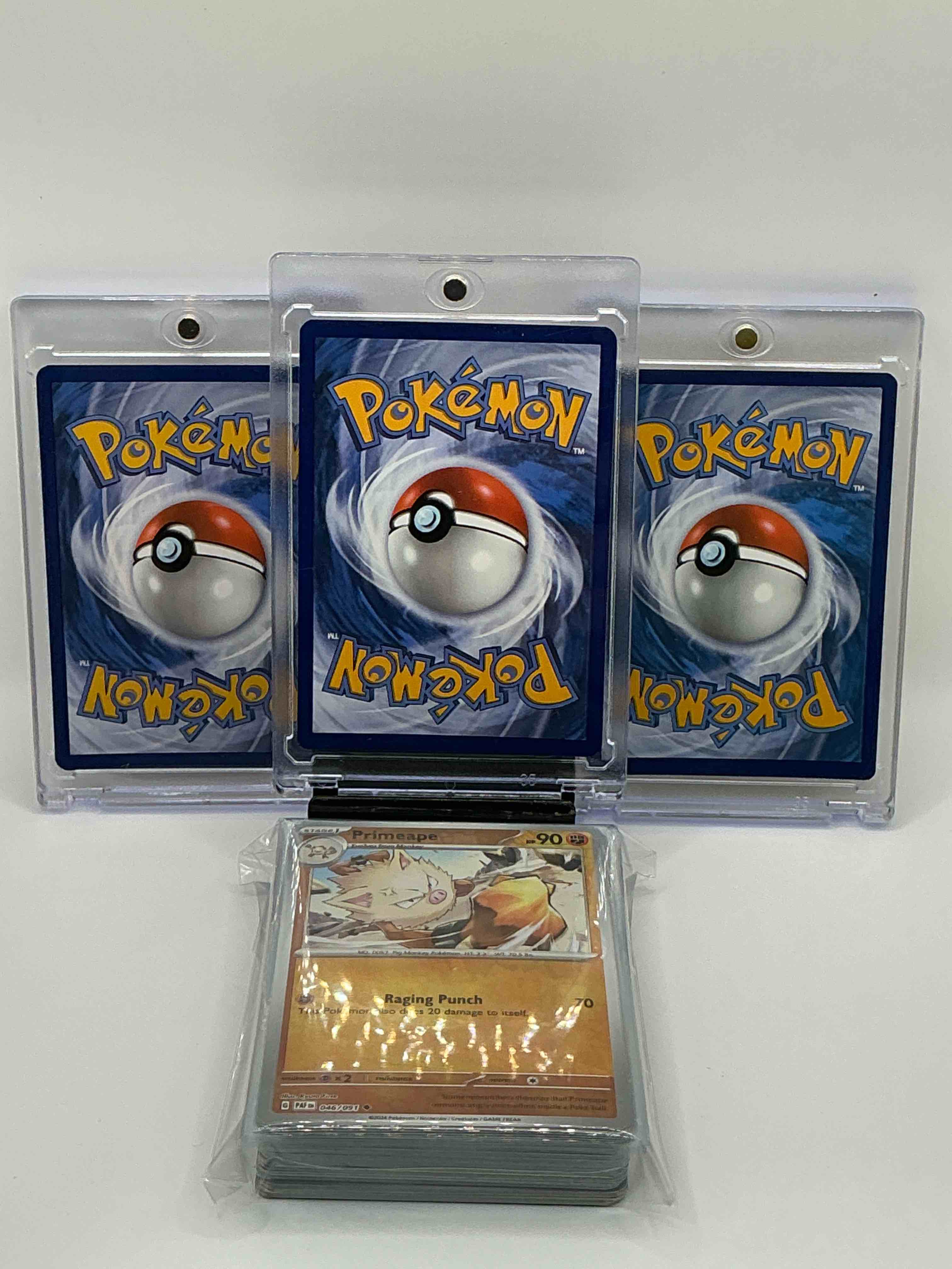 Condition photo showing New/Like New for Pokémon Palooza! Silver & Orange Agile Live Coal Charmander! Silver & Purple Sparkle Safegaurd Ghost Eye Mimikyu! Silver & Yellow Sparkle Tail Whip Pika Bolt Pikachu! Along With 50 Other Pokémon Heroes, Holos, Legends & Commons!