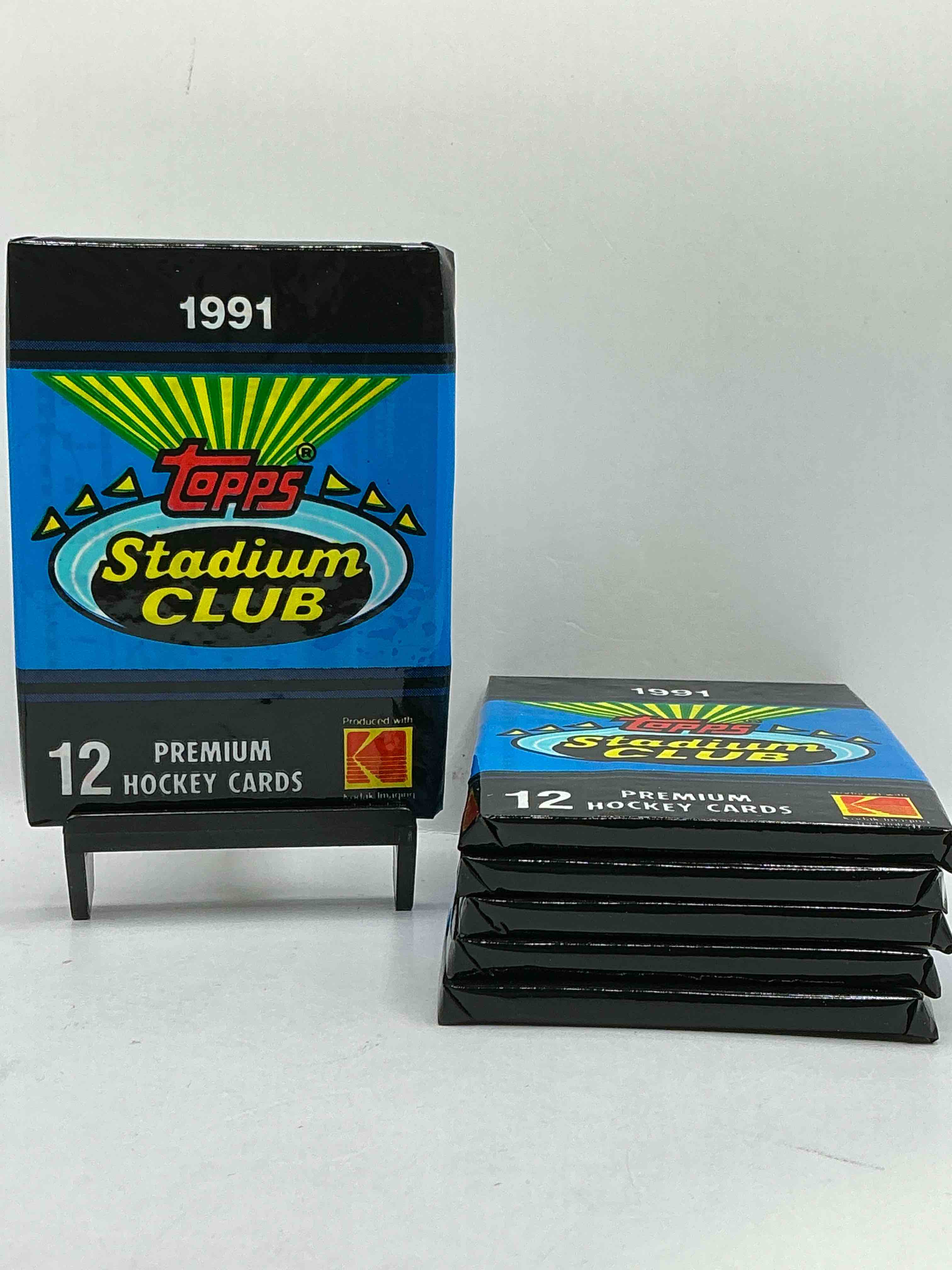 Wow! 1991-92 NHL Topps Stadium Club Premiere Edition! Look for All Of Your Favorite Stars From The 90’s In These Rare Packs!
