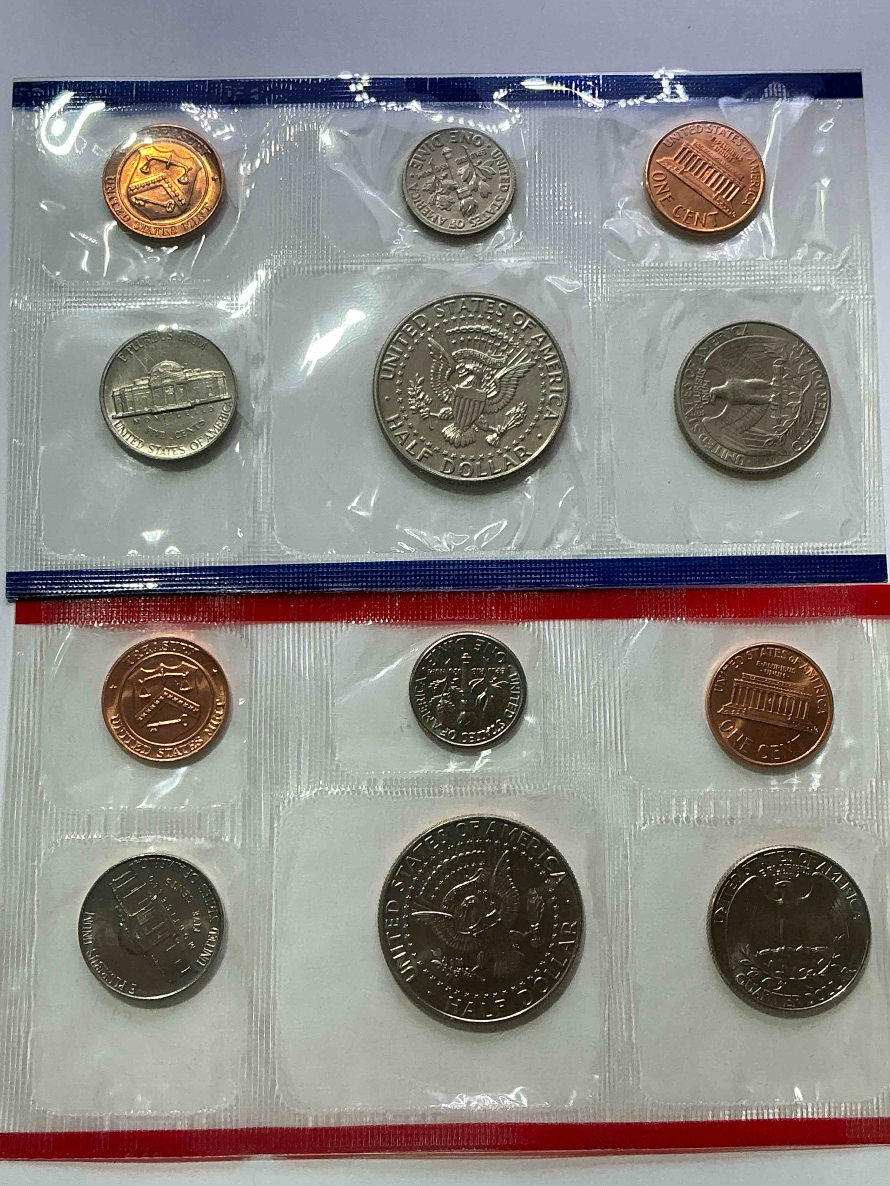 Condition photo showing New/Like New for 1989 Uncirculated U.S. Mint Coins! Attention All Swifties Out There! What A Great Year! These Gorgeous Coins From The Mint Set Features Each U.S. Coins Minted in 1989 In Uncirculated Condition, From Each Mint Mark, Philly & Denver! From The U.S. Treasury In 1989! Own An Awesome Investment & Incredible Piece Of U.S. History! Also Makes For An Awesome Gift!