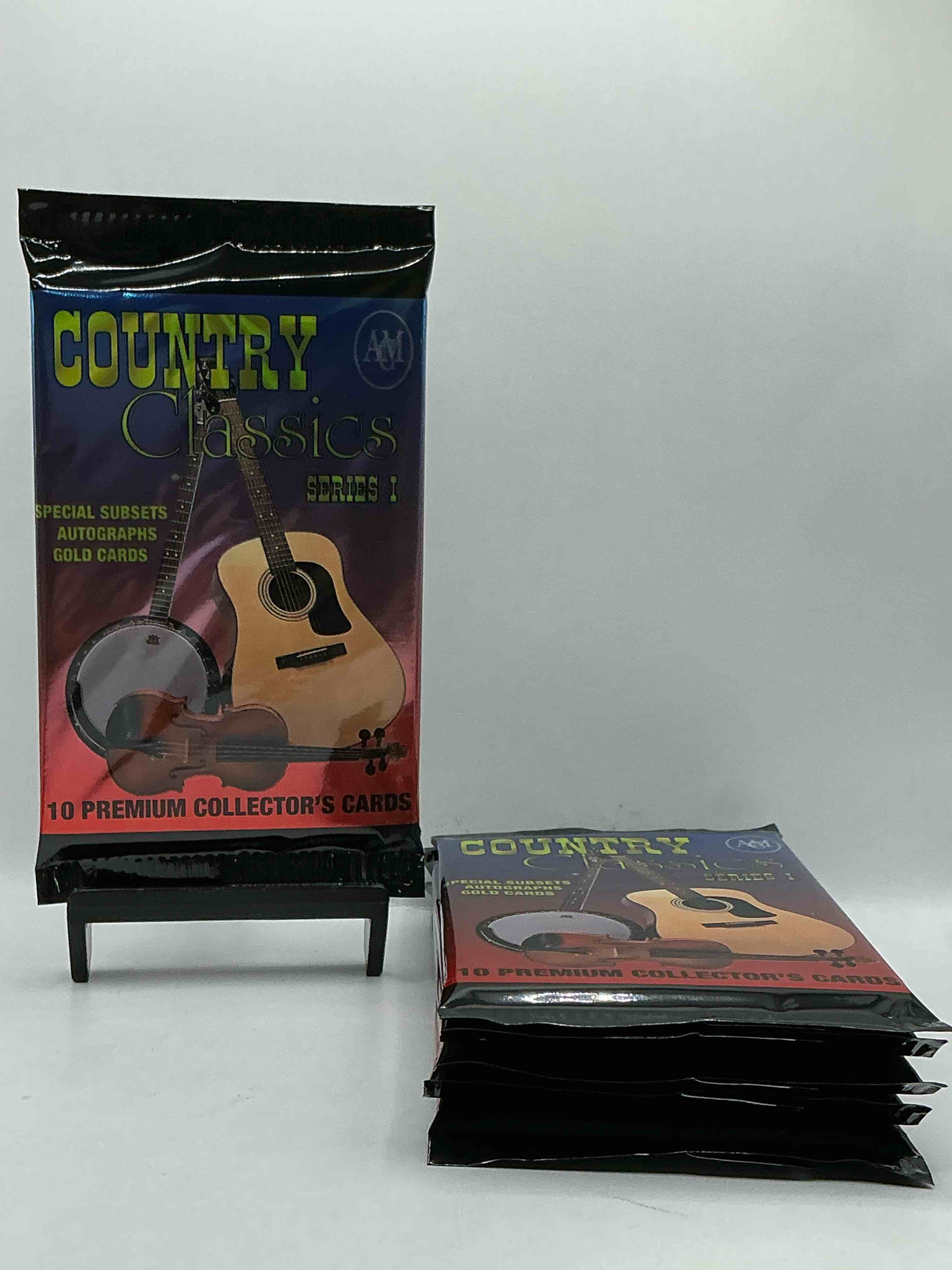 Alan Jackson Autograph!? George Jones Autograph!? Hank Williams Jr! Brooks & Dunn! Allen Jackson! WOW! Country Classics Series I Collector’s Cards! 1992 Collector’s Country Cards Limited Edition, Grab Them While You Can! Look For Autos & Legends, 10 Cards Per Pack!