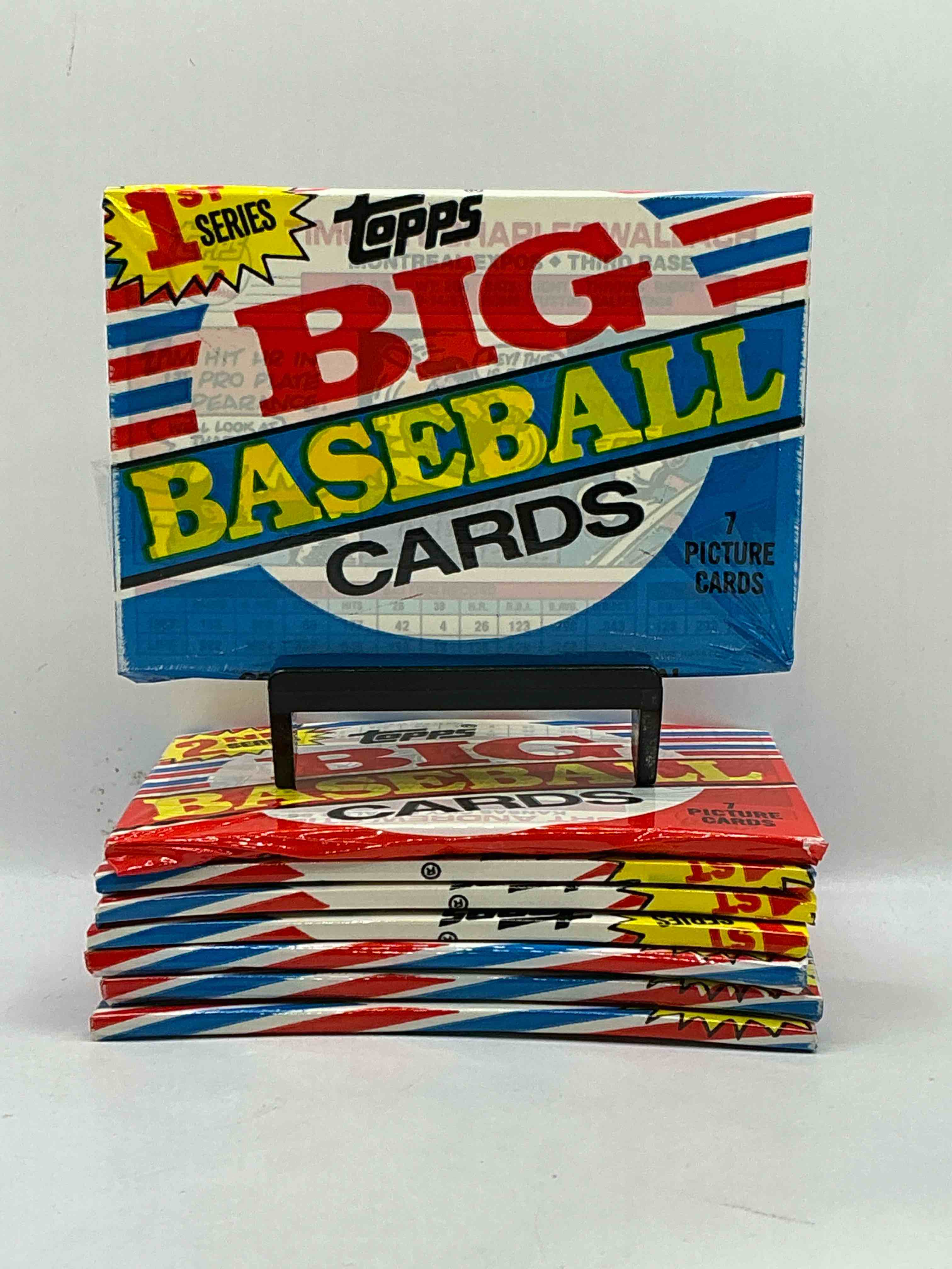 1988 Topps Big Baseball Sealed Card Packs Direct From Original Retail Case. Getting Harder & Harder To Find! Search For Bo Jackson, Roger Clemons & Tons Of 80's Stars In These Fun Cards You Rarely See!