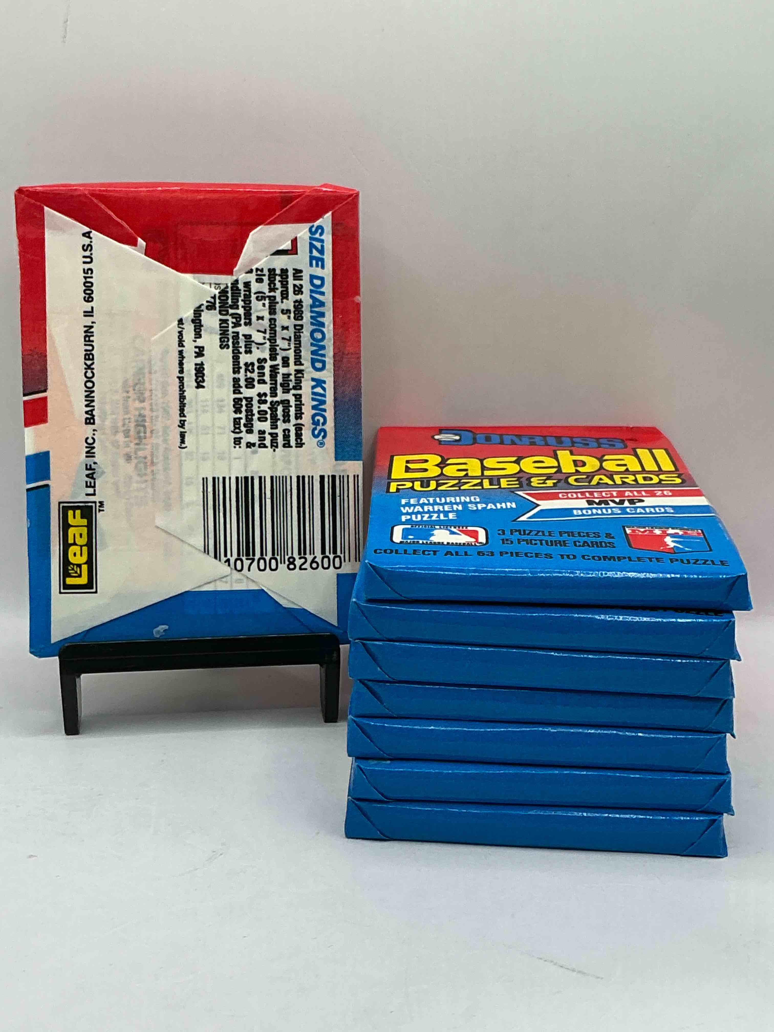 Condition photo showing New/Like New for Ken Griffey Jr & Randy Johnson Rookies!? 1989 Donruss Baseball Unopened Sports Card Wax Packs! Direct From Original Retail Case! Search For Valuable Ken Griffey Jr. & Randy Johnson Rookie Cards As Well As Valuable Bo Jackson