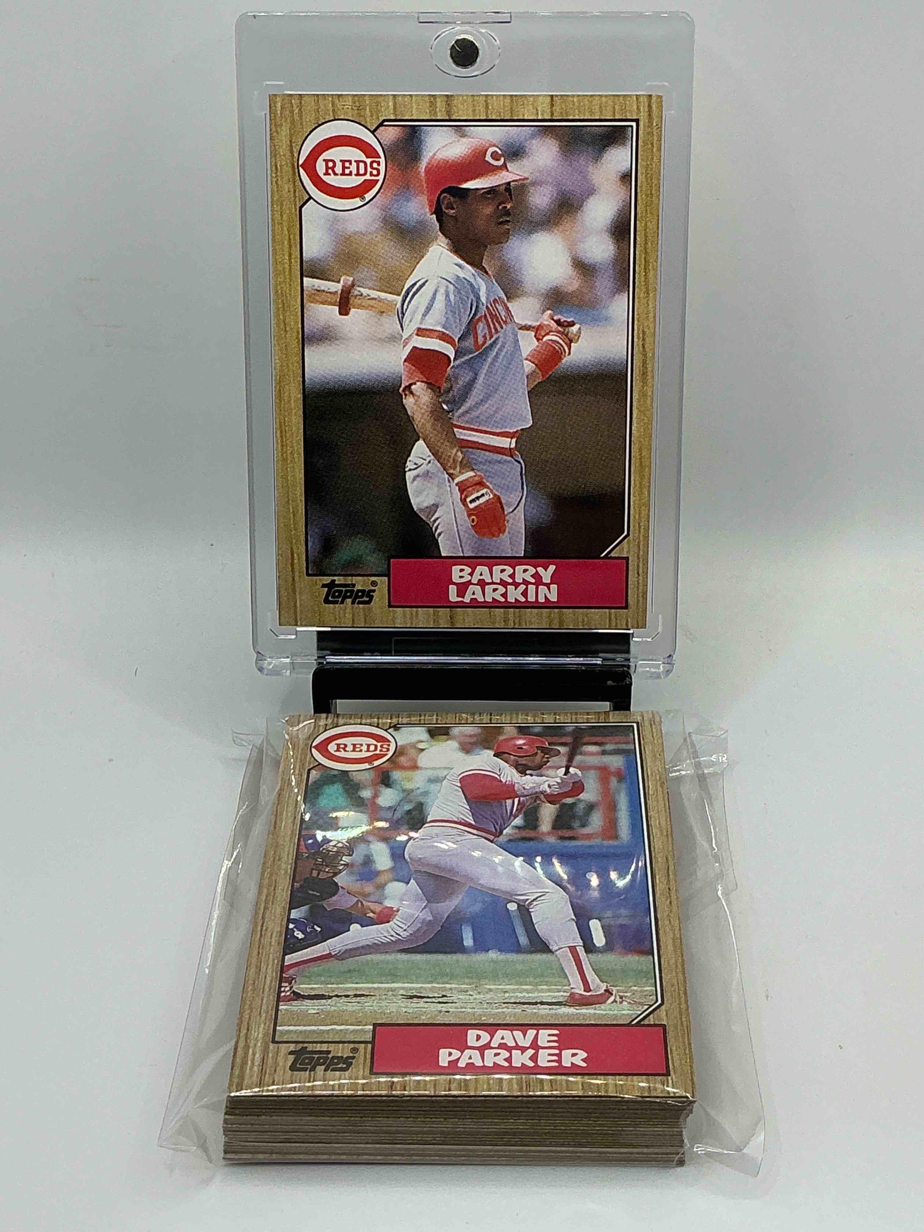 1987 Topps Baseball REDS Set! 28 Card Reds Set! Legends Like Pete Rose, Barry Larkin, Dave Concepcion & So Many More!