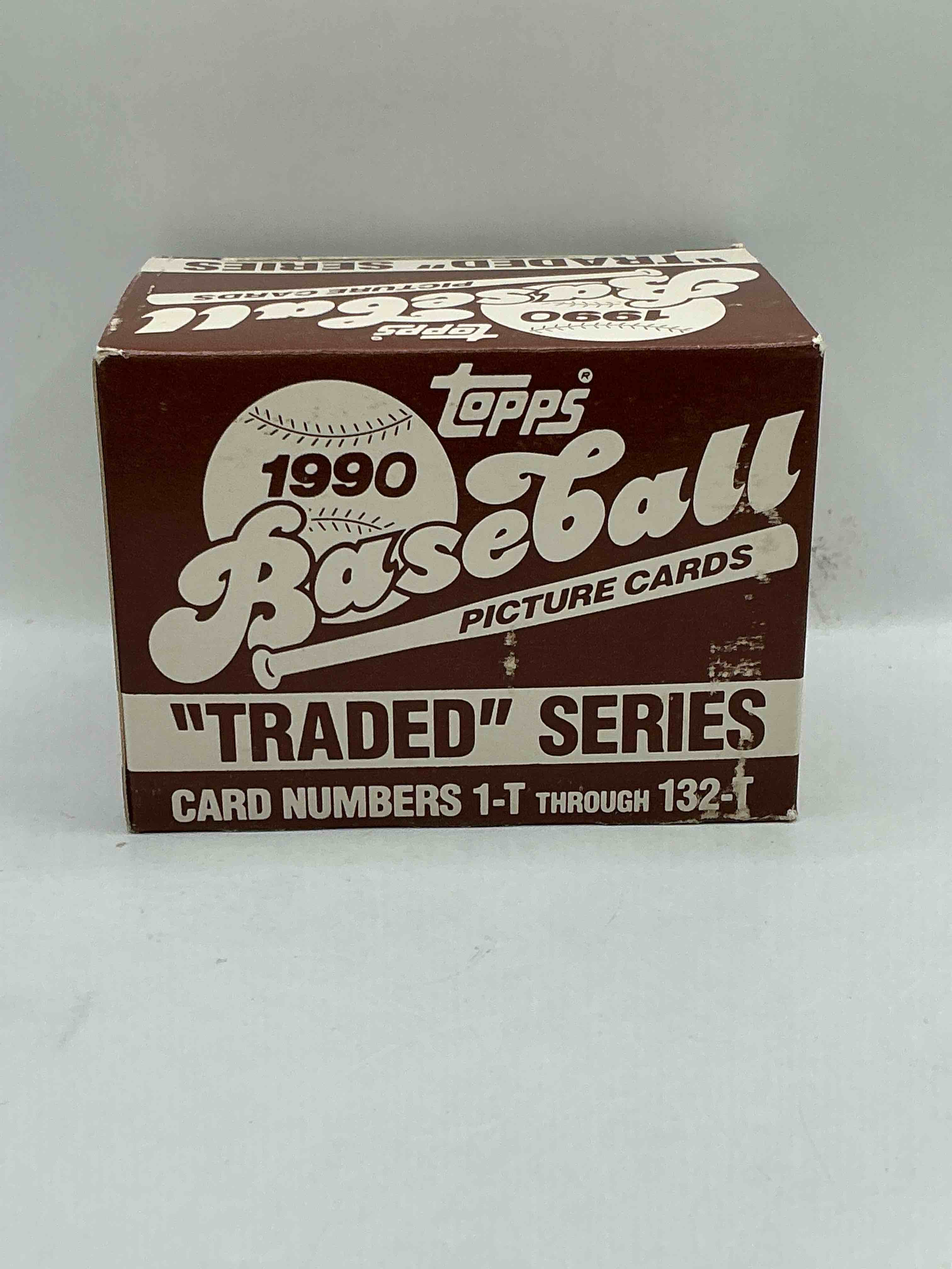 Condition photo showing New/Like New for 1990 Topps Traded 132 Card Set! Baseball Bonanza! Rare Topps Traded Baseball Set From 1990, Look For Legends & Rookies!