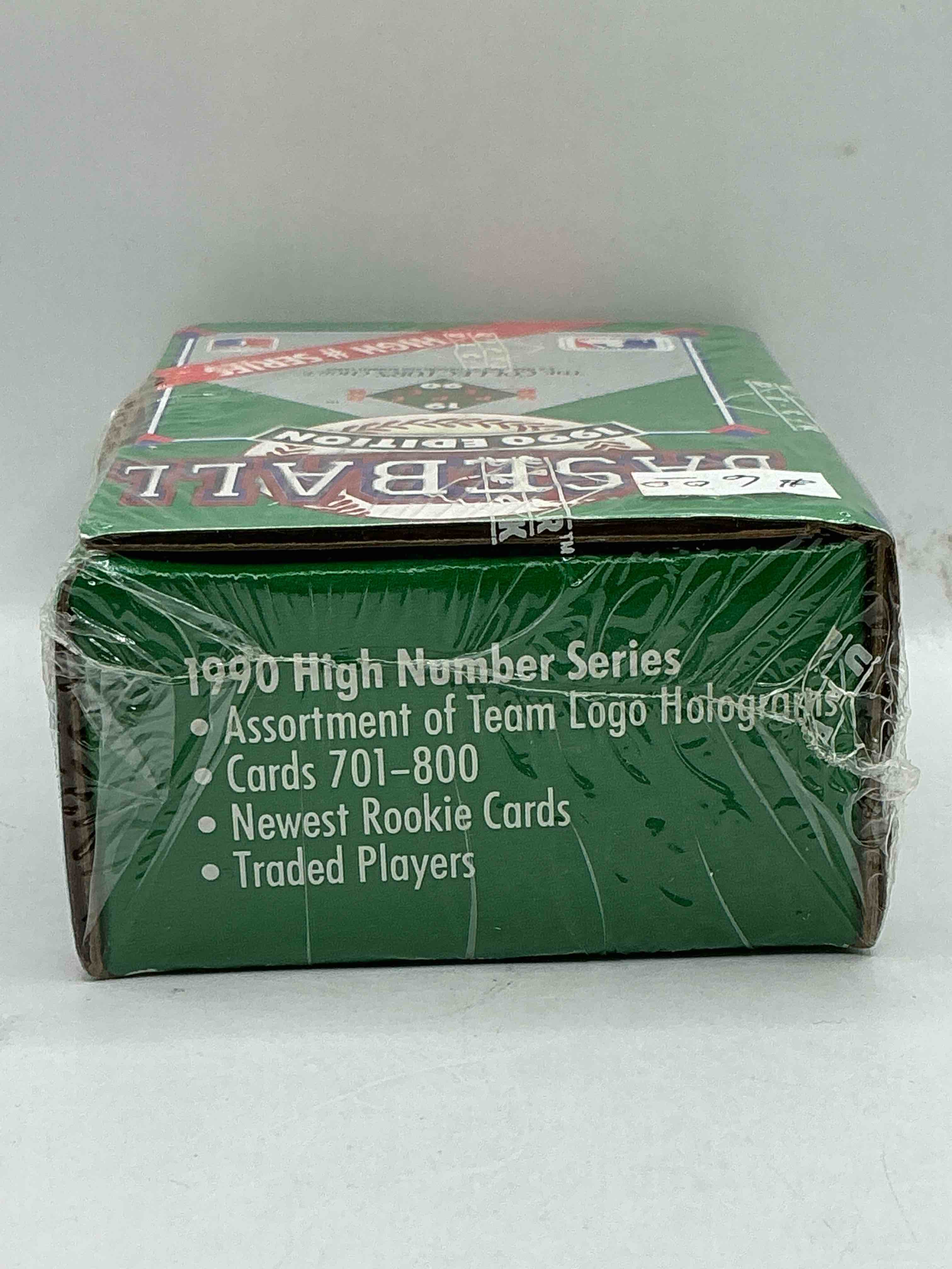 Condition photo showing New/Like New for 1990 Upper Deck Baseball Unopened Sports Trading Card Box, Direct From Original Box! Look For Possible Collector's 3D Team Logo Card! As Well As Early Ken Griffey Jr. Cards!