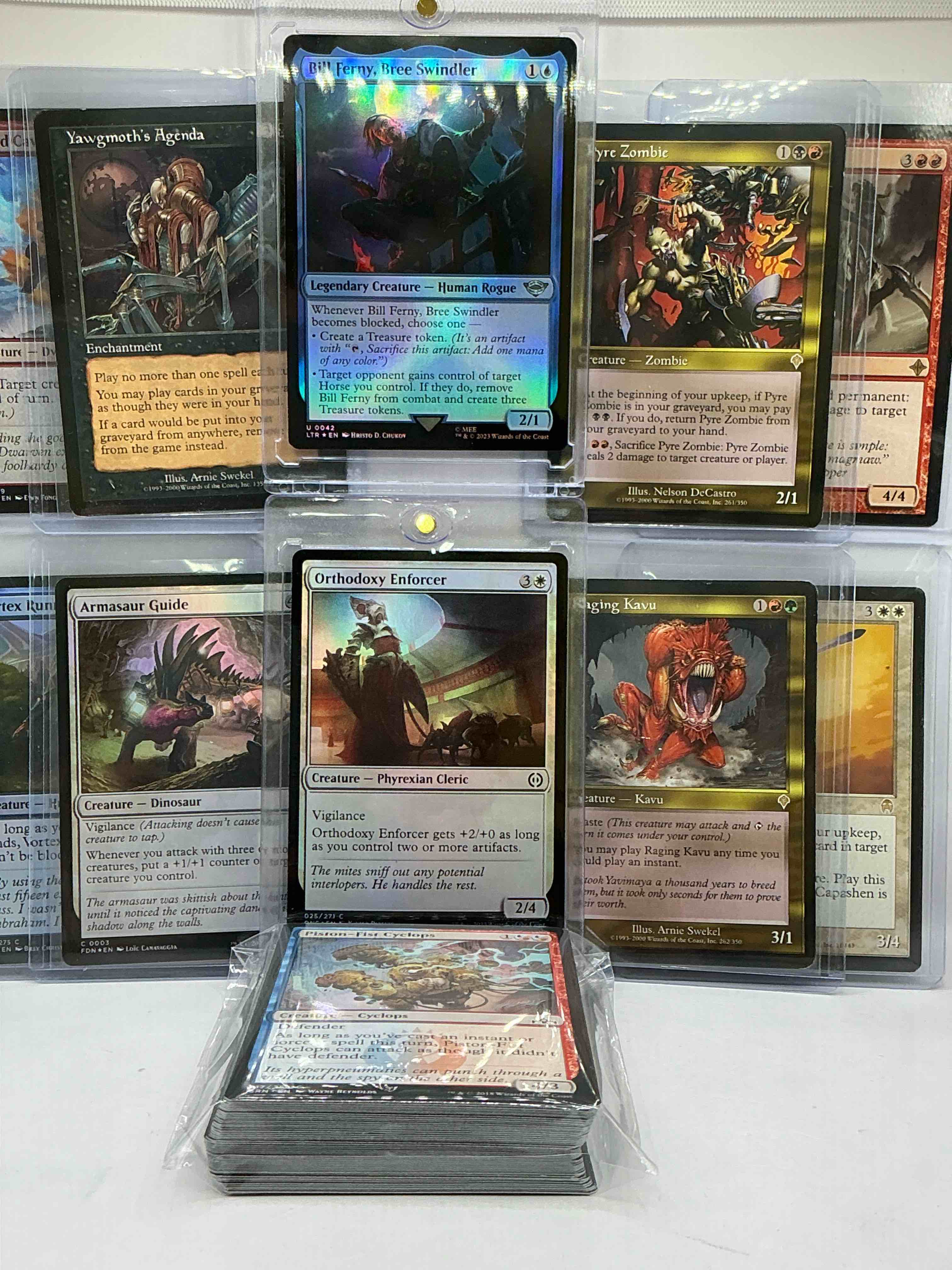 Condition photo showing New/Like New for Magic The Gathering 50 Card Lot! Lot Includes 5 Rare Cards & 5 Holo Foil Cards! All Cards In Excellent Condition! A Great Way To Join The MTG Craze!