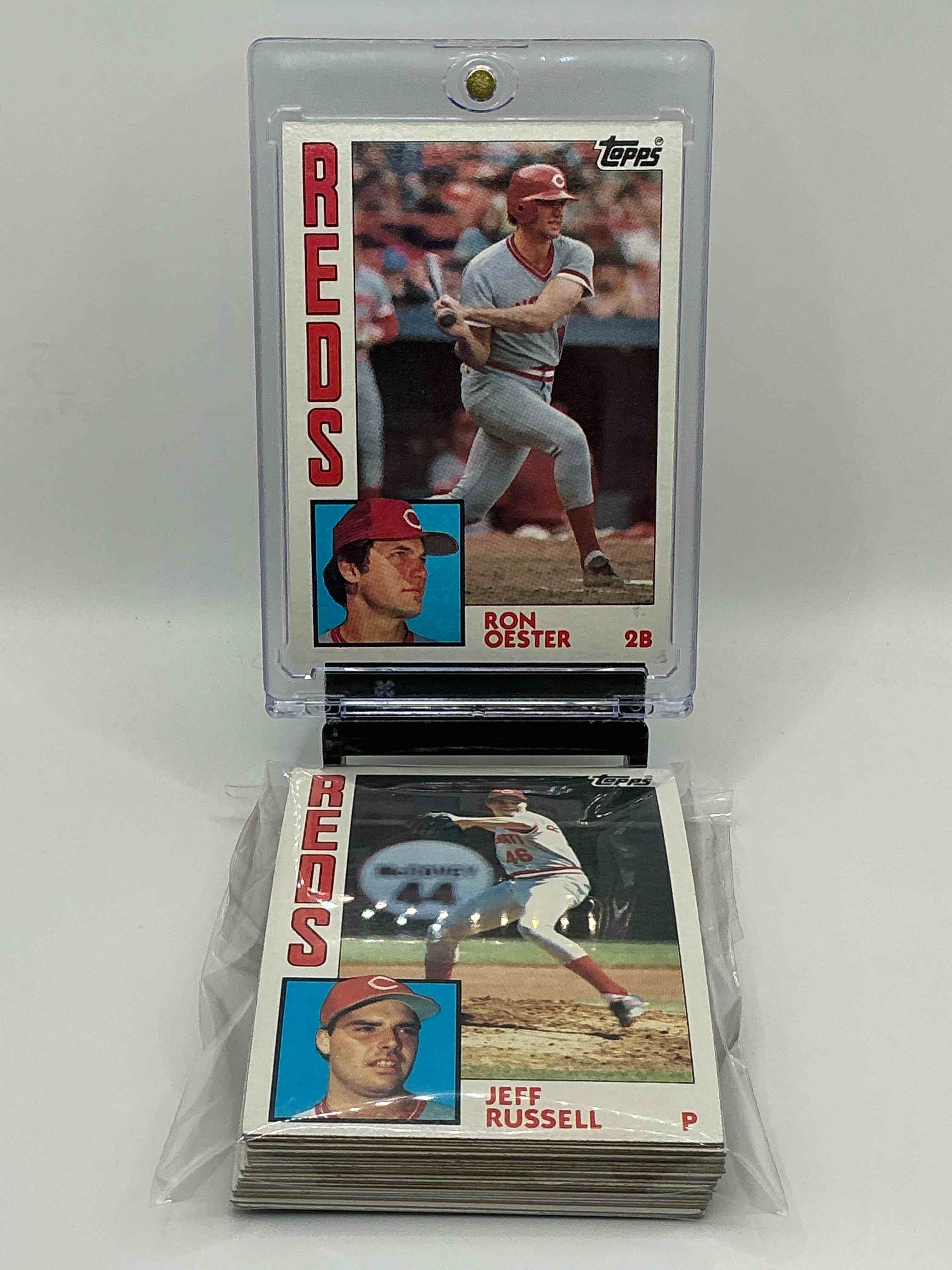 1984 Reds Team Set! 27 Card Reds Set! Dave Concepcion, Cesar Cedeno, Ron Oester & More! Reds Fans Rejoice!