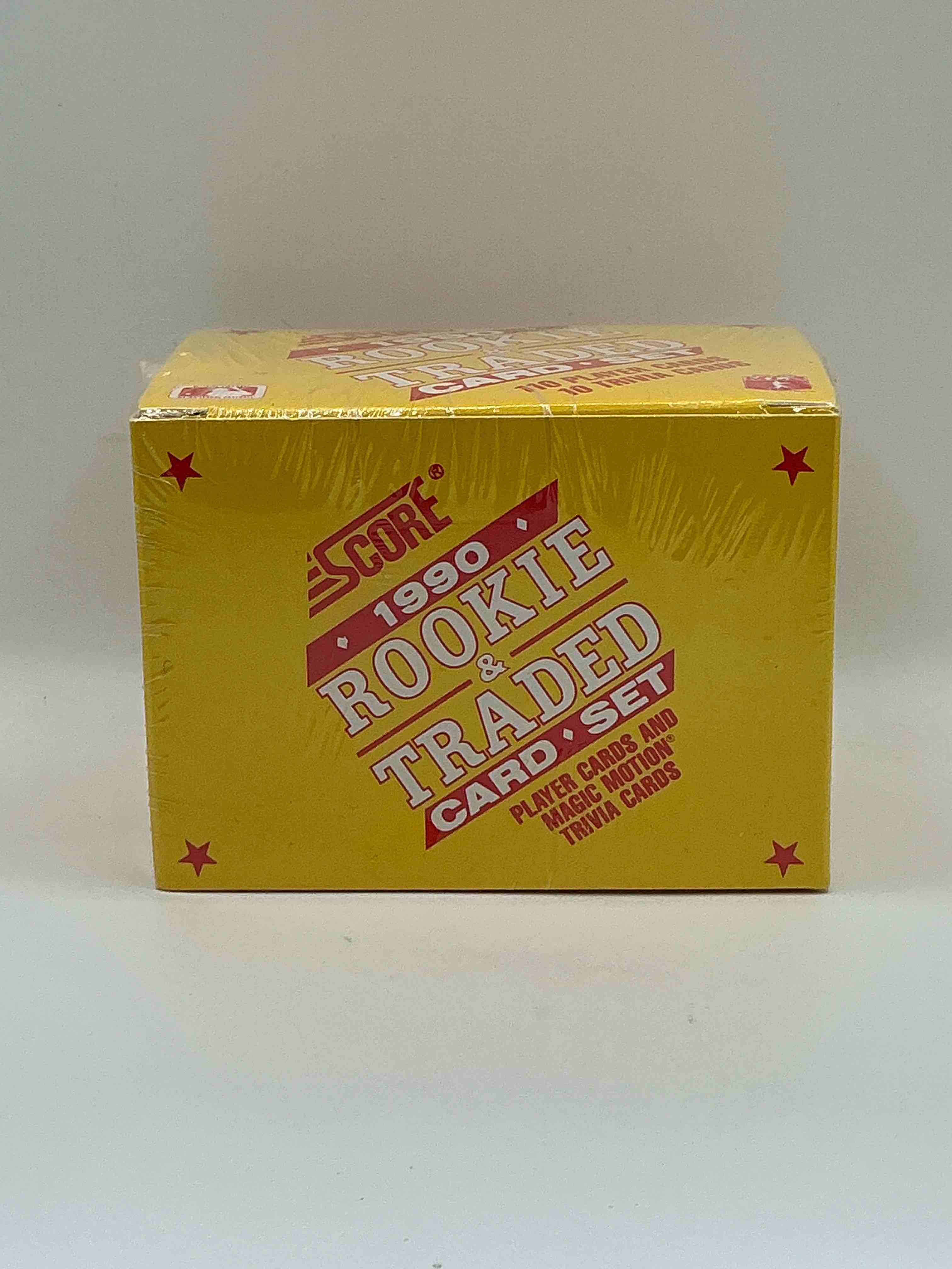 1990 Score Baseball Rookies & Traded Box! Unopened Straight From Box! These Packs Are Loaded With Awesome Cards! Some Cards To Search For Are Frank Thomas, Dave Winfield & More!