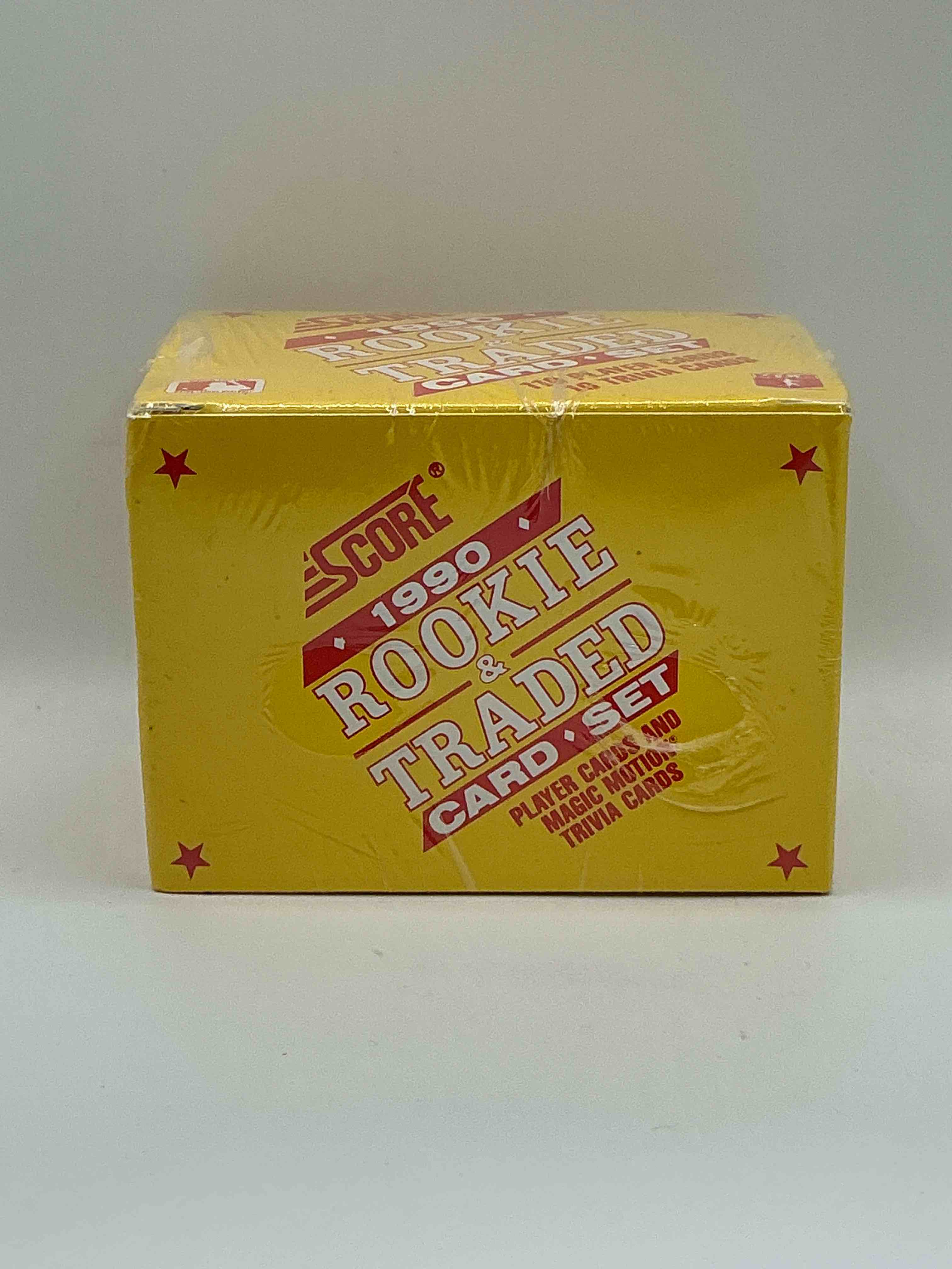 1990 Score Baseball Rookies & Traded Box! Unopened Straight From Box! These Packs Are Loaded With Awesome Cards! Some Cards To Search For Are Frank Thomas, Dave Winfield & More!