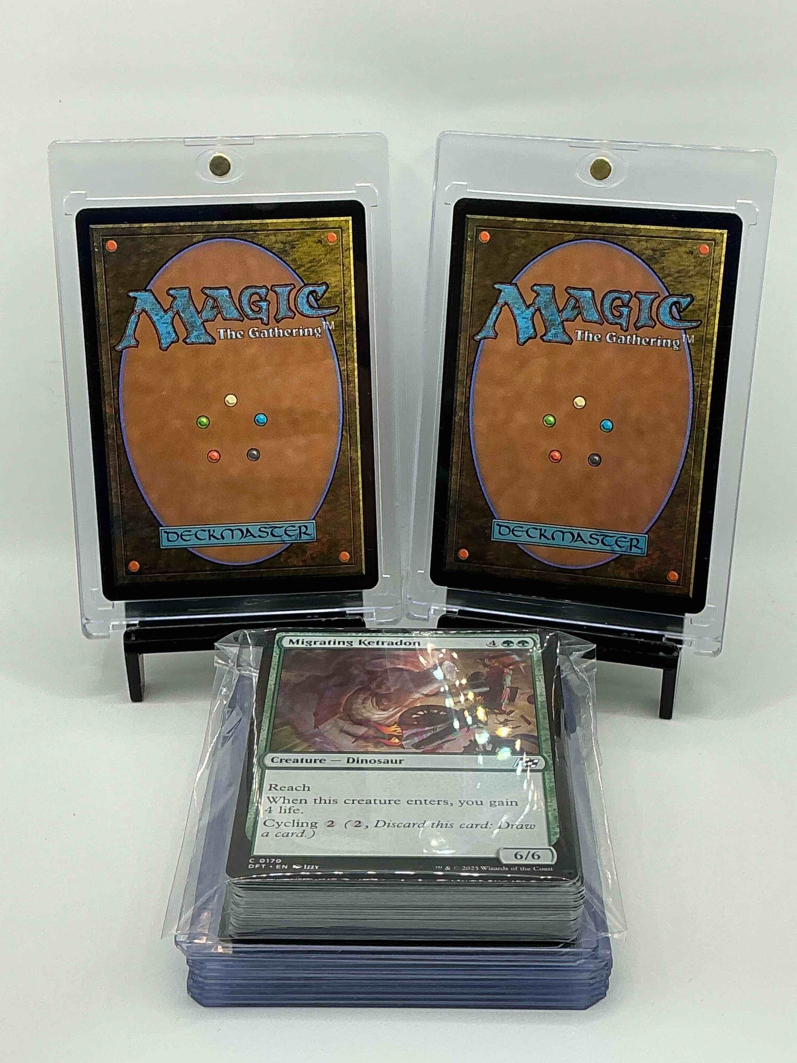Condition photo showing New/Like New for Magic The Gathering 50 Card Lot! Lot Includes 5 Rare Cards & 5 Holo Foil Cards! All Cards In Excellent Condition! A Great Way To Join The MTG Craze!