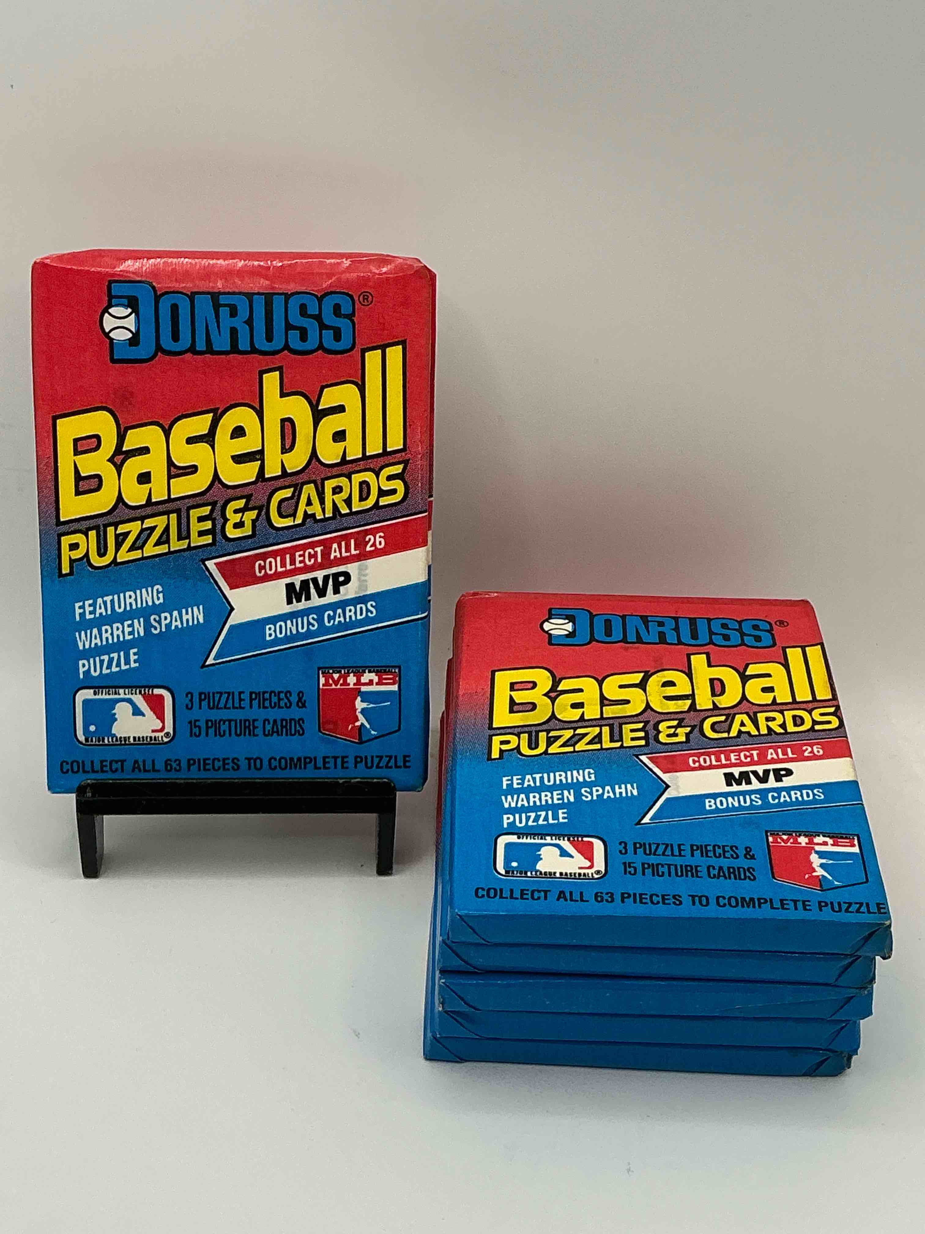 6 packs Diamond Kings Ken Griffey Jr!? 1989 Donruss Baseball Unopened Wax Packs! Hard To Find! Straight From Original Box! Search For Possible Juan Gonzalez Rookie Card!As Well As Valuable Ken Griffey Jr. Cards!