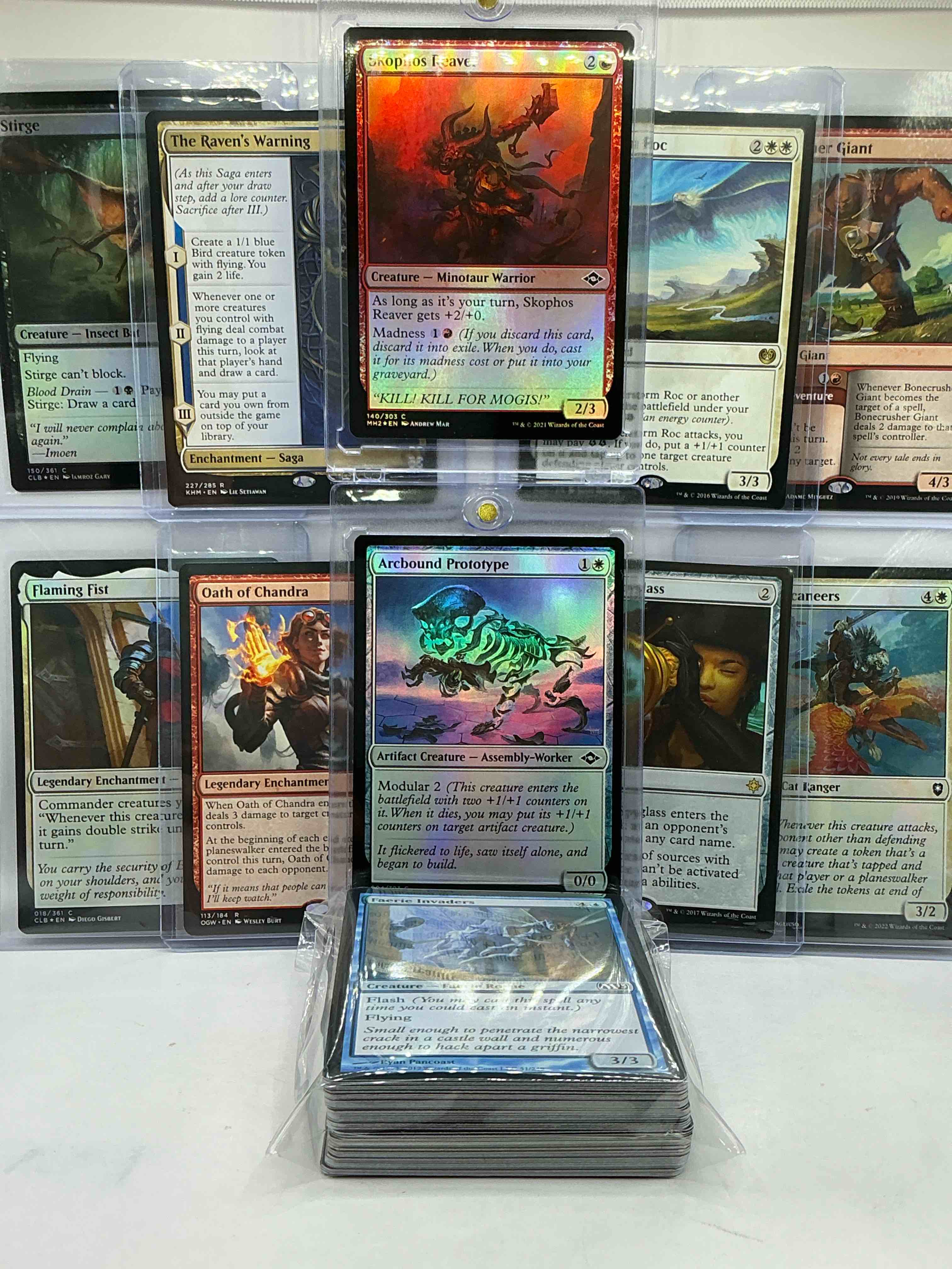 Condition photo showing Good Condition for Magic The Gathering 50 Card Lot! Lot Includes 5 Rare Cards & 5 Holo Foil Cards! All Cards In Excellent Condition! A Great Way To Join The MTG Craze!