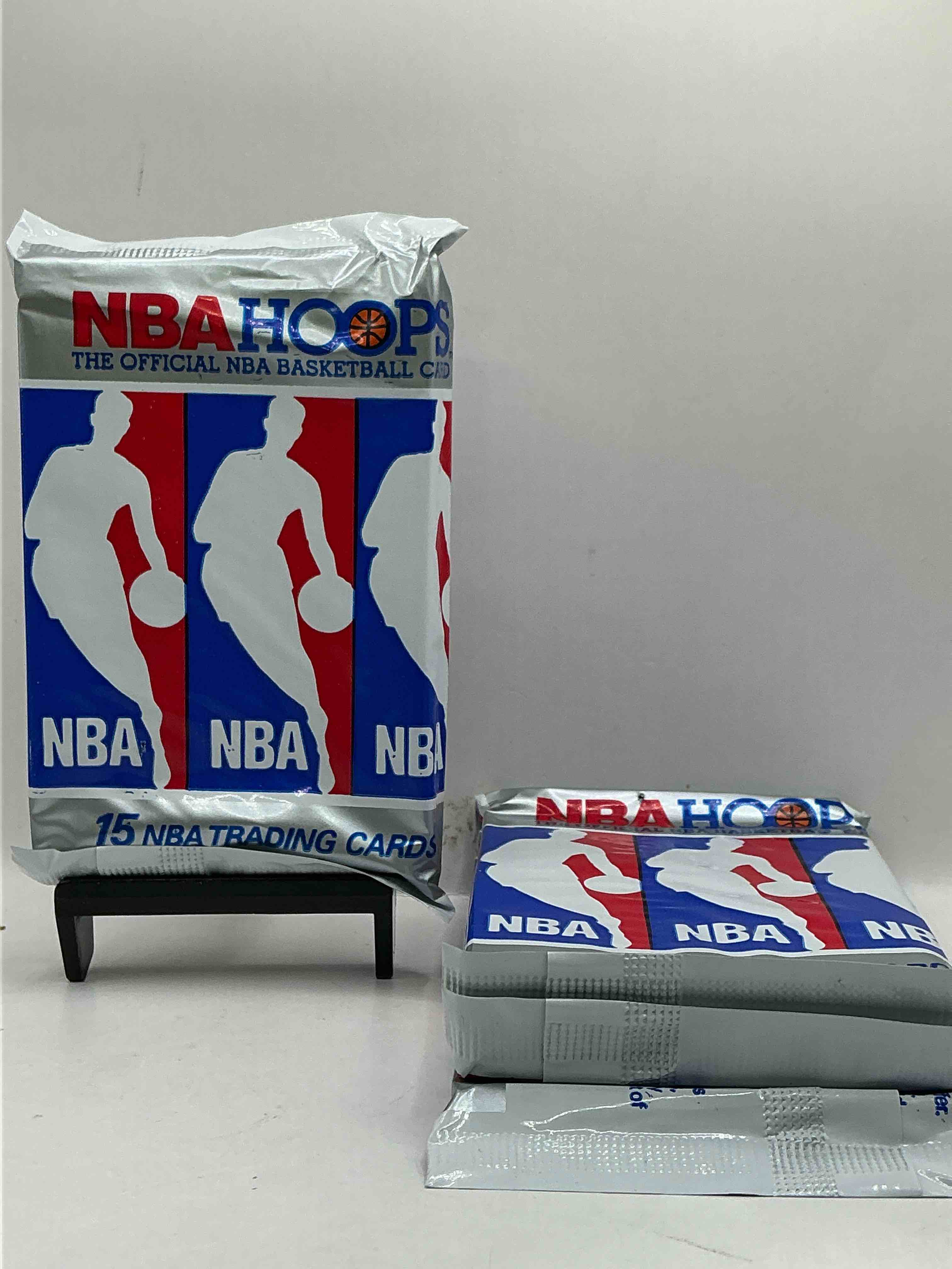 Michael Jordan!? 1990/91 NBA Hoops Unopened Sealed Trading Collectible Sports Card Pack, Direct From Original Sealed Retail Case! Search For Early Michael Jordan #65 (PSA 10 Value $550), Jordan All Star Card, & Too Many Other Nice Cards To List!