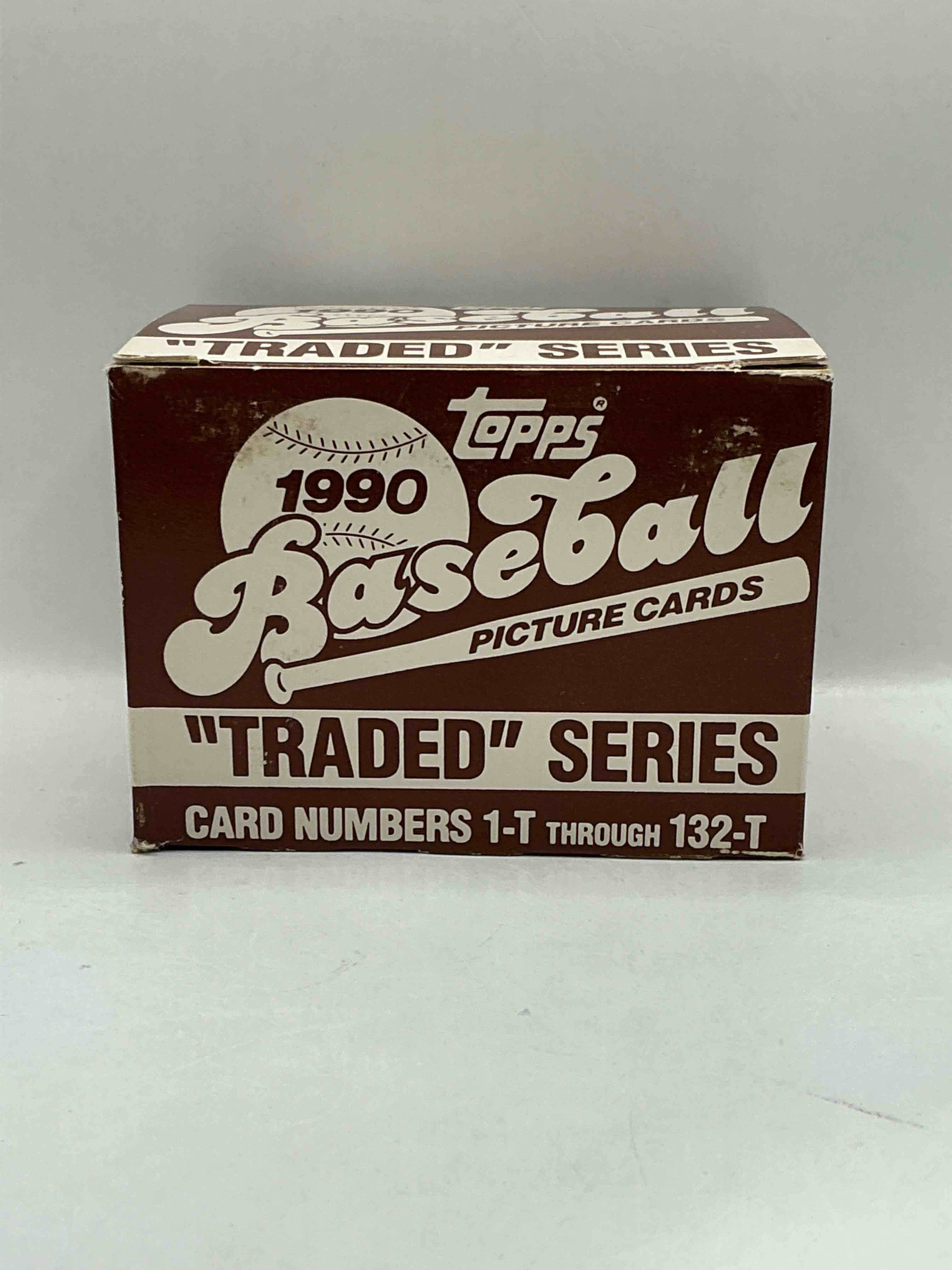 Condition photo showing New/Like New for 1990 Topps Traded 132 Card Set! Baseball Bonanza! Rare Topps Traded Baseball Set From 1990, Look For Legends & Rookies!