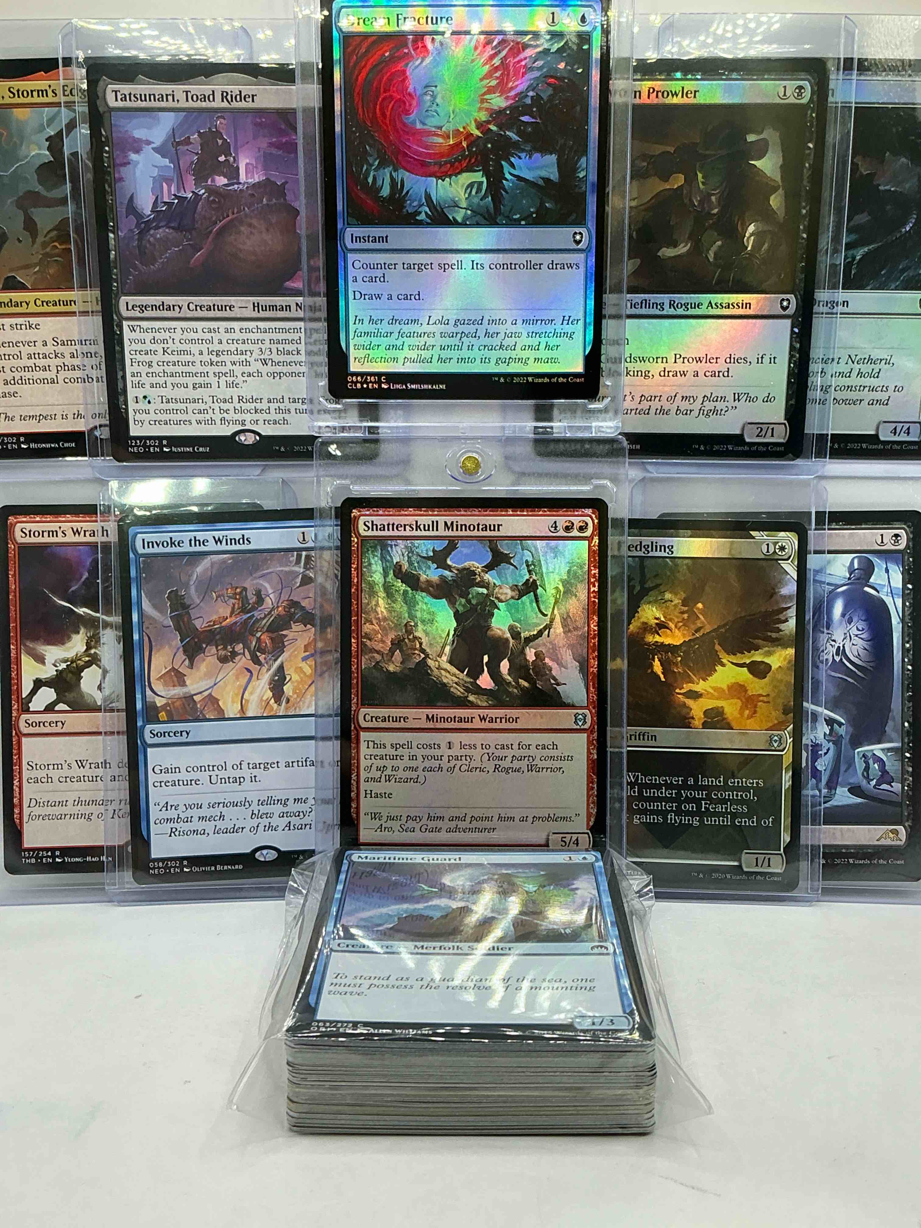 Condition photo showing New/Like New for Magic The Gathering 50 Card Lot! Lot Includes 5 Rare Cards & 5 Holo Foil Cards! All Cards In Excellent Condition! A Great Way To Join The MTG Craze!