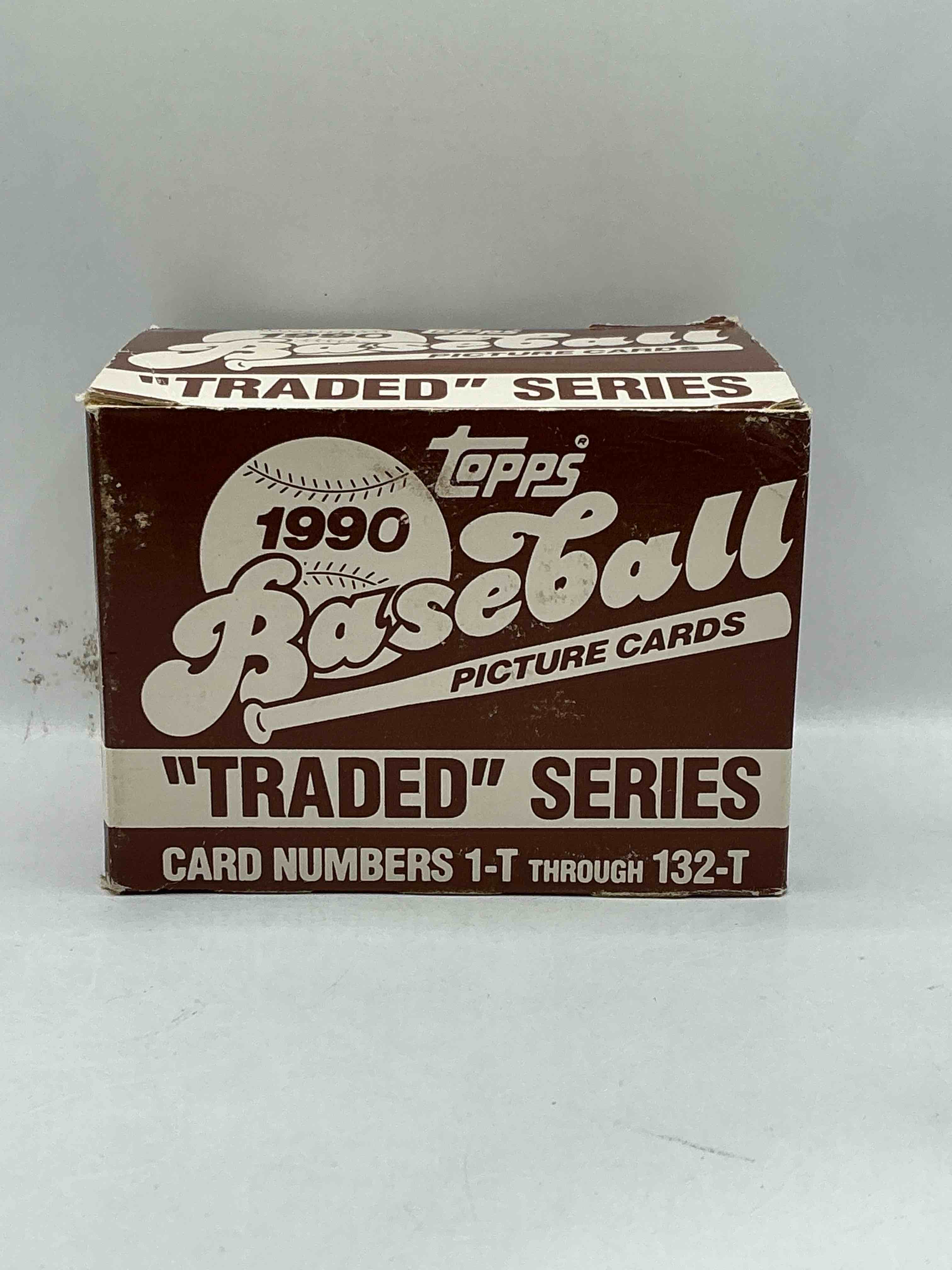 Condition photo showing New/Like New for 1990 Topps Traded 132 Card Set! Baseball Bonanza! Rare Topps Traded Baseball Set From 1990, Look For Legends & Rookies!