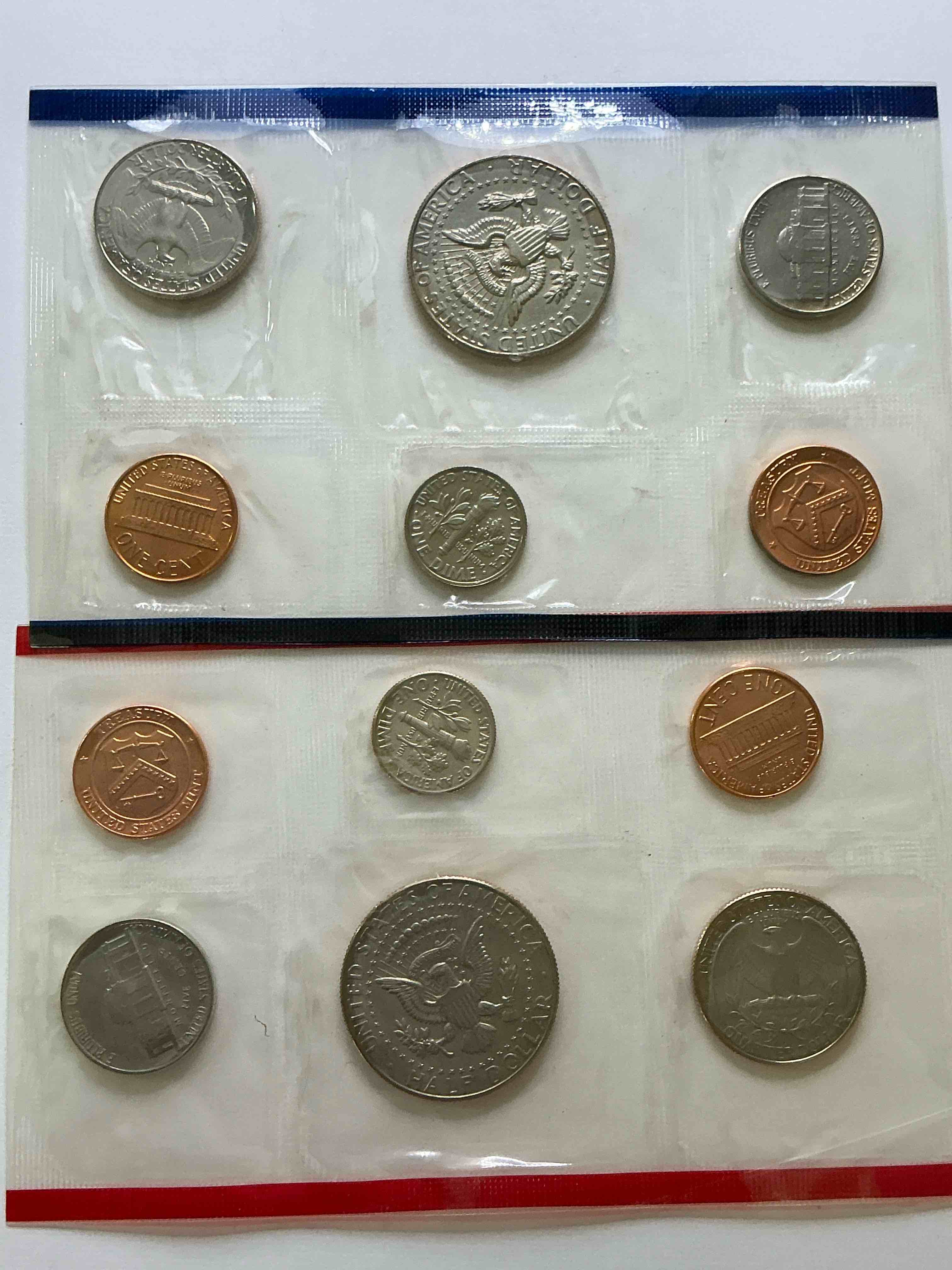 Condition photo showing New/Like New for 1987 Mint Coins! 12 Coin Lot, All Uncirculated! Half Dollars, Pennies, Quarters, Nickels & Dimes! WOW!