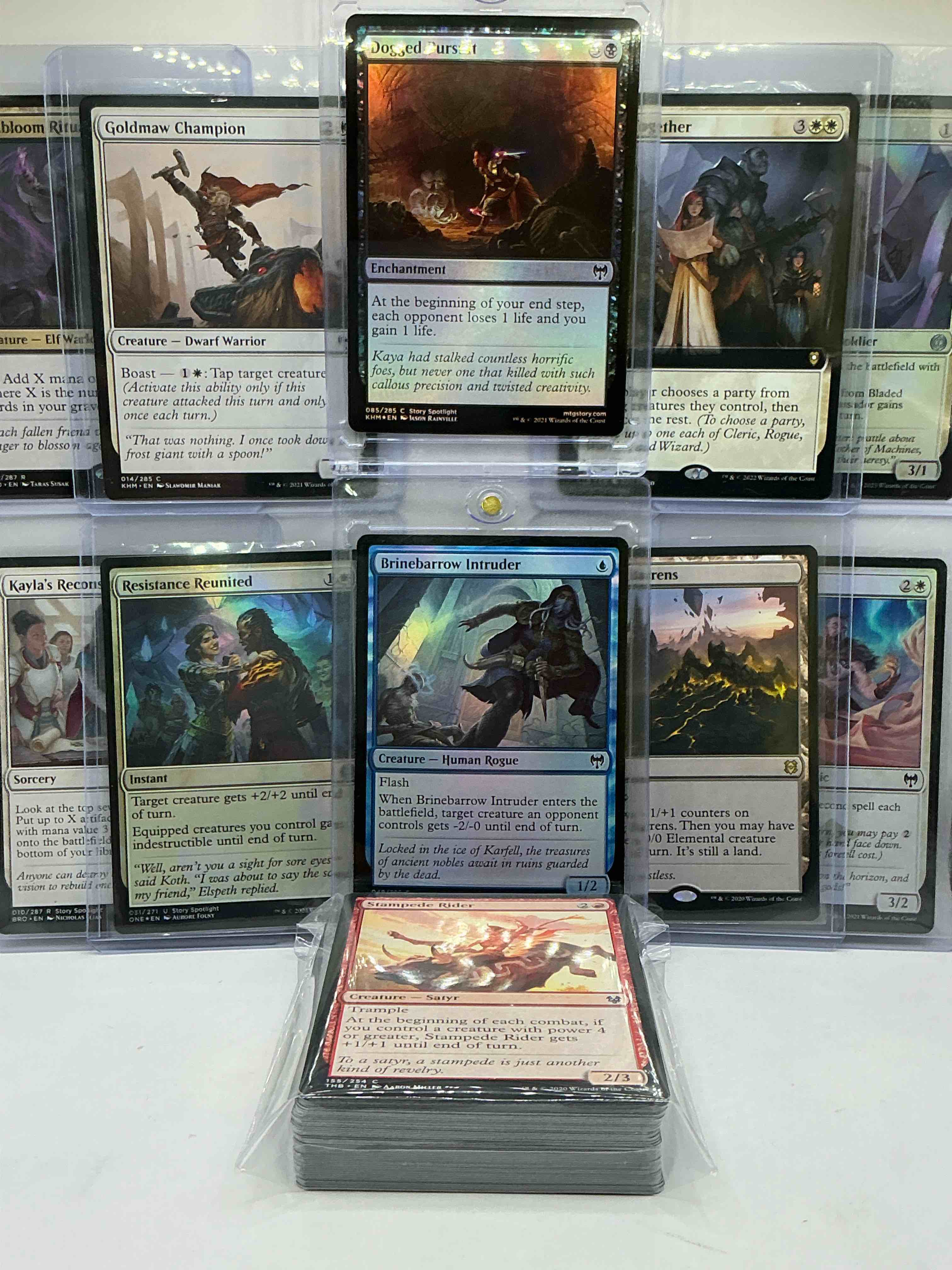 Magic The Gathering 50 Card Lot! Lot Includes 5 Rare Cards & 5 Holo Foil Cards! All Cards In Excellent Condition! A Great Way To Join The MTG Craze!