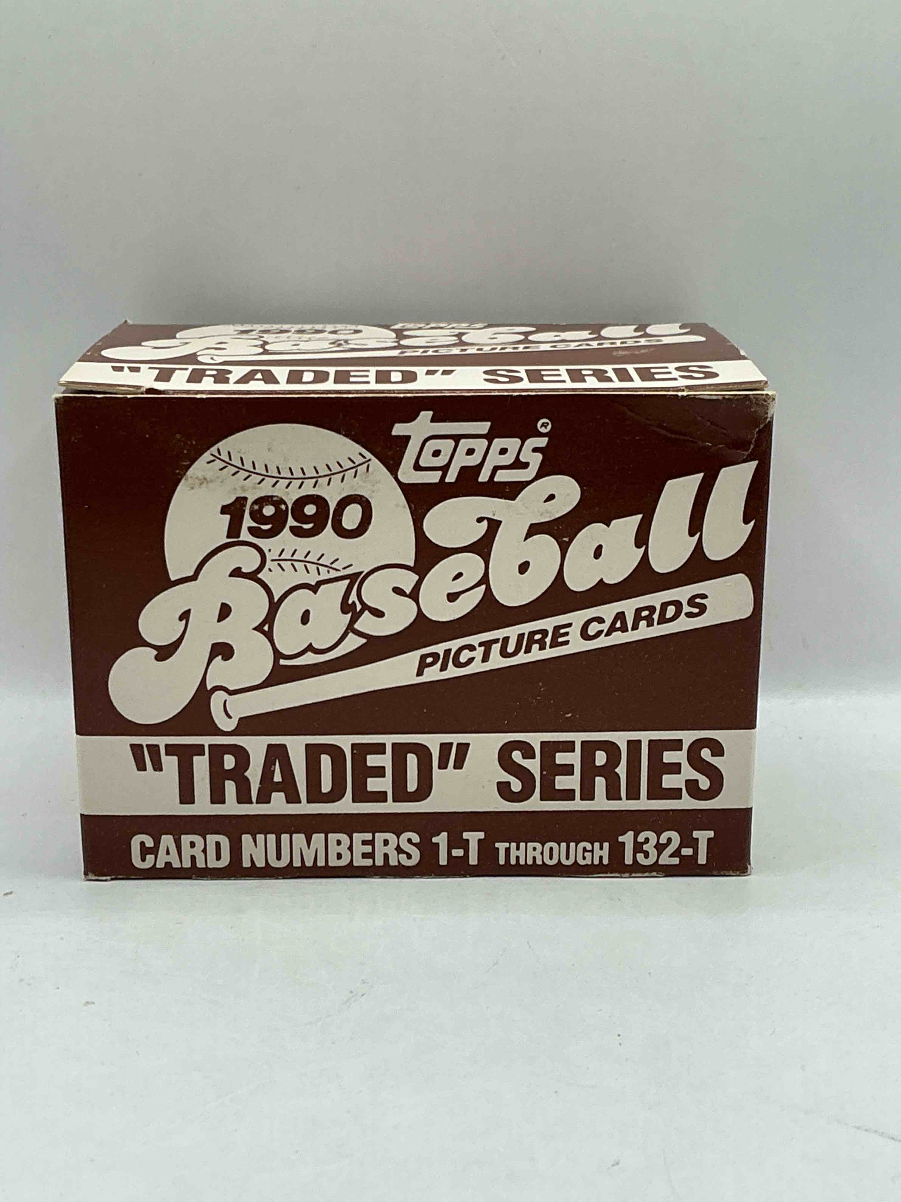 Condition photo showing New/Like New for 1990 Topps Traded 132 Card Set! Baseball Bonanza! Rare Topps Traded Baseball Set From 1990, Look For Legends & Rookies!