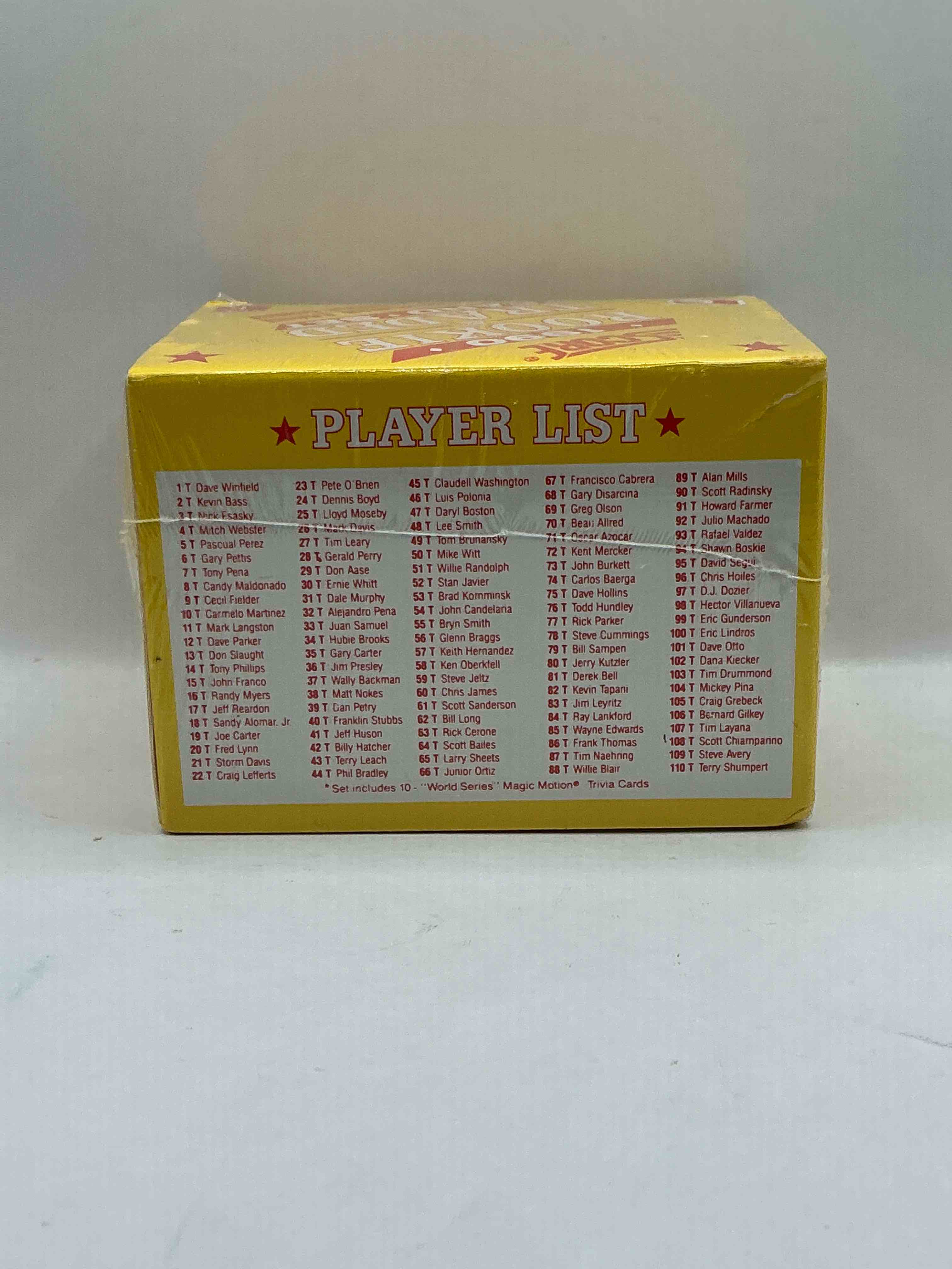Condition photo showing New/Like New for 1990 Score Baseball Rookies & Traded Box! Unopened Straight From Box! These Packs Are Loaded With Awesome Cards! Some Cards To Search For Are Frank Thomas, Dave Winfield & More!