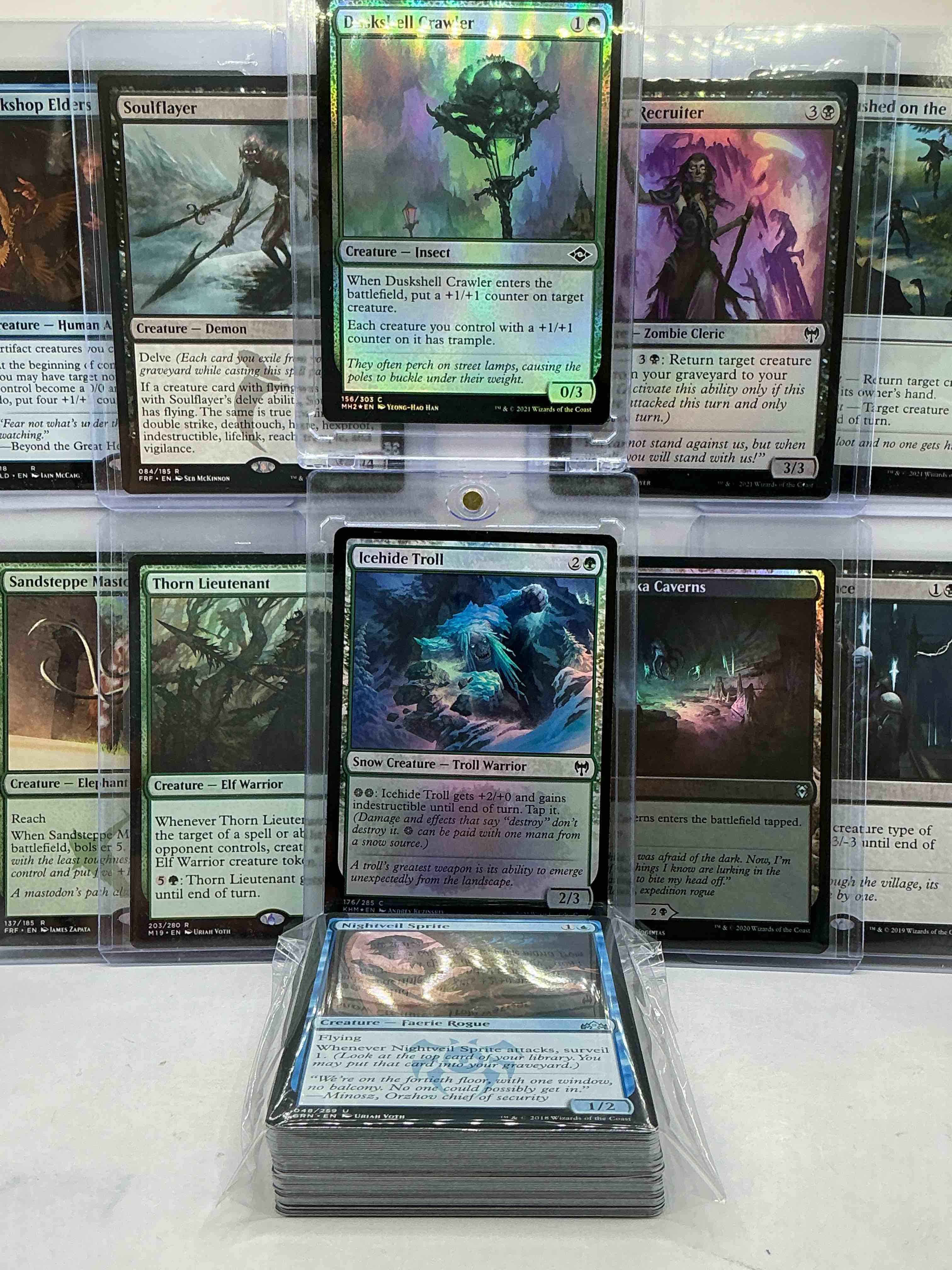 Condition photo showing New/Like New for Magic The Gathering 50 Card Lot! Lot Includes 5 Rare Cards & 5 Holo Foil Cards! All Cards In Excellent Condition! A Great Way To Join The MTG Craze!