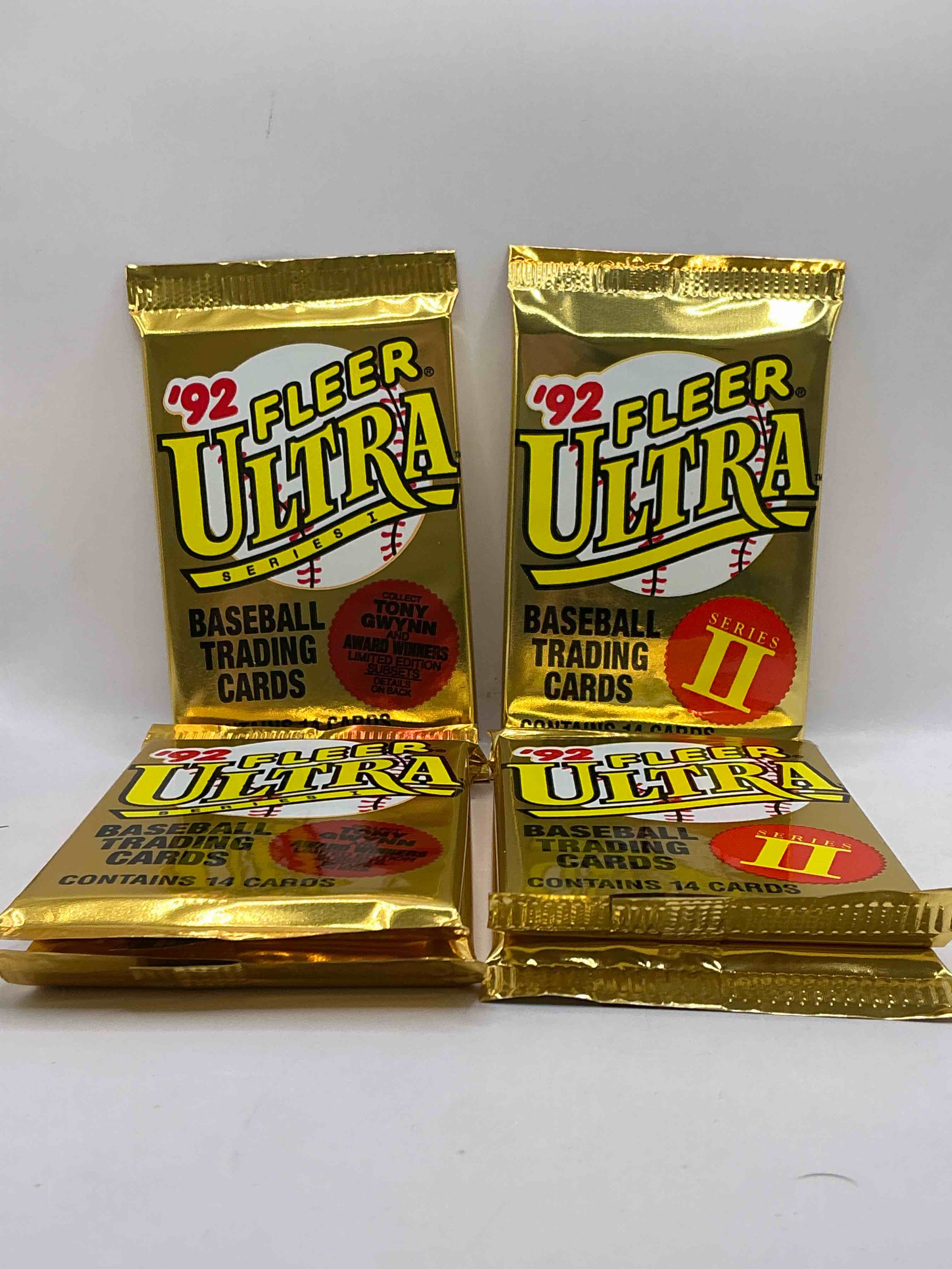 1992 Fleer Ultra Series I & II Baseball Sealed Card Pack, Direct From Original Sealed Retail Case! Search For Valuable Early Ken Griffey Jr., Nolan Ryan, Cal Ripken Jr. & Much More In This Premium Card Set! These Cards Are Gorgeous!