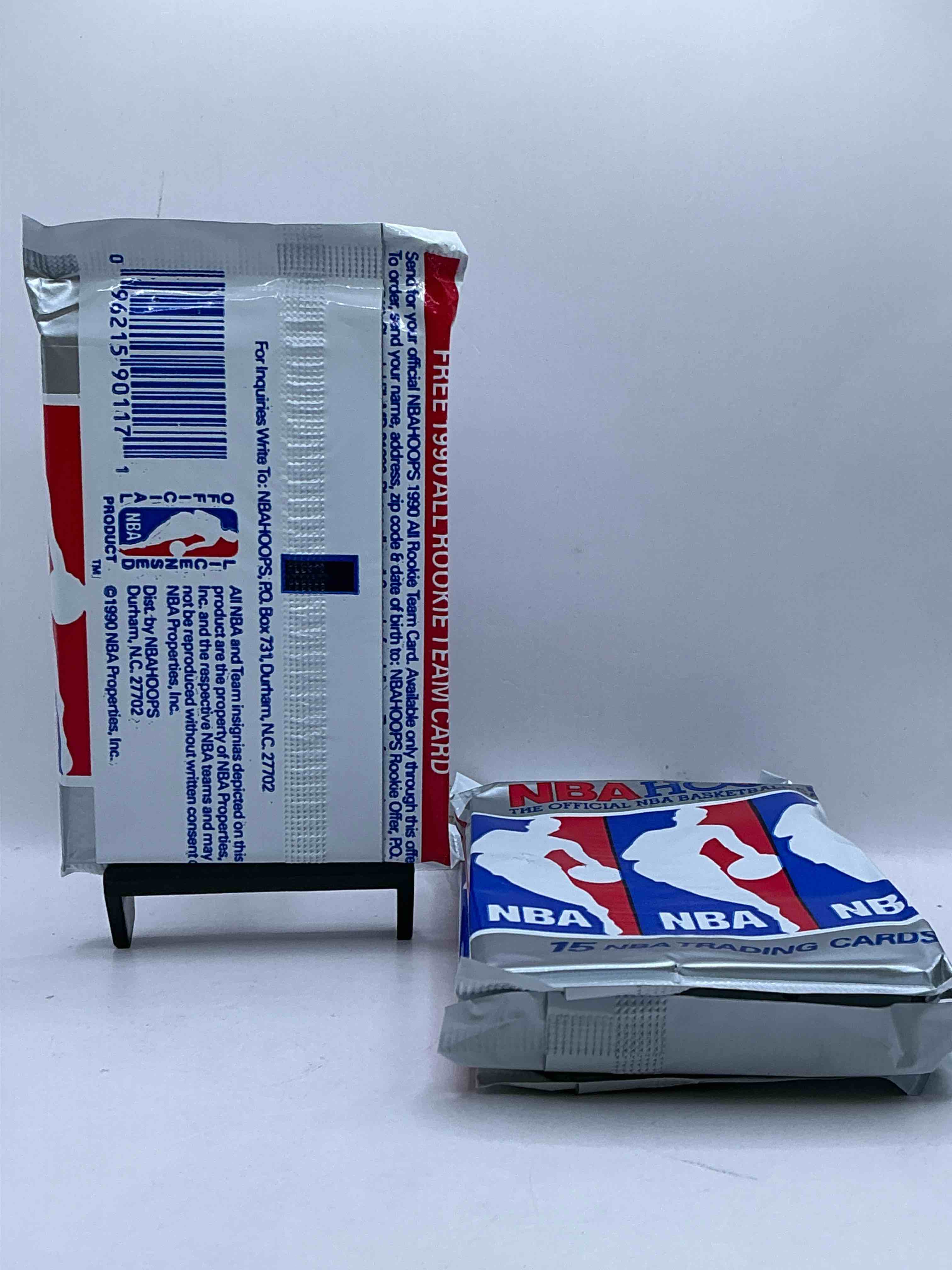 Condition photo showing New/Like New for Michael Jordan!? 1990/91 NBA Hoops Unopened Sealed Trading Collectible Sports Card Pack, Direct From Original Sealed Retail Case! Search For Early Michael Jordan #65 (PSA 10 Value $550), Jordan All Star Card, & Too Many Other Nice Cards To List!