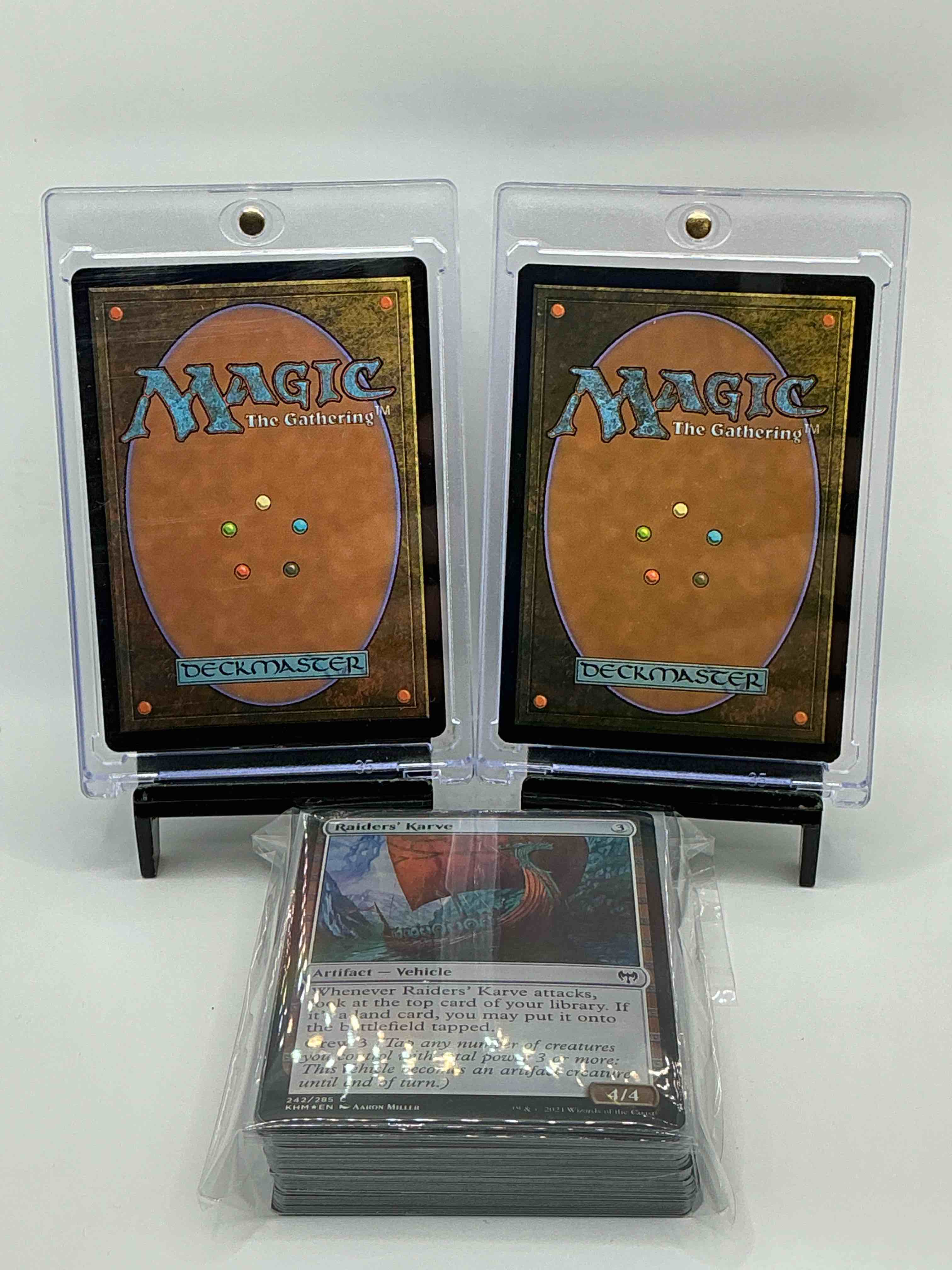 Condition photo showing New/Like New for Magic The Gathering 50 Card Lot! Lot Includes 5 Rare Cards & 5 Holo Foil Cards! All Cards In Excellent Condition! A Great Way To Join The MTG Craze!