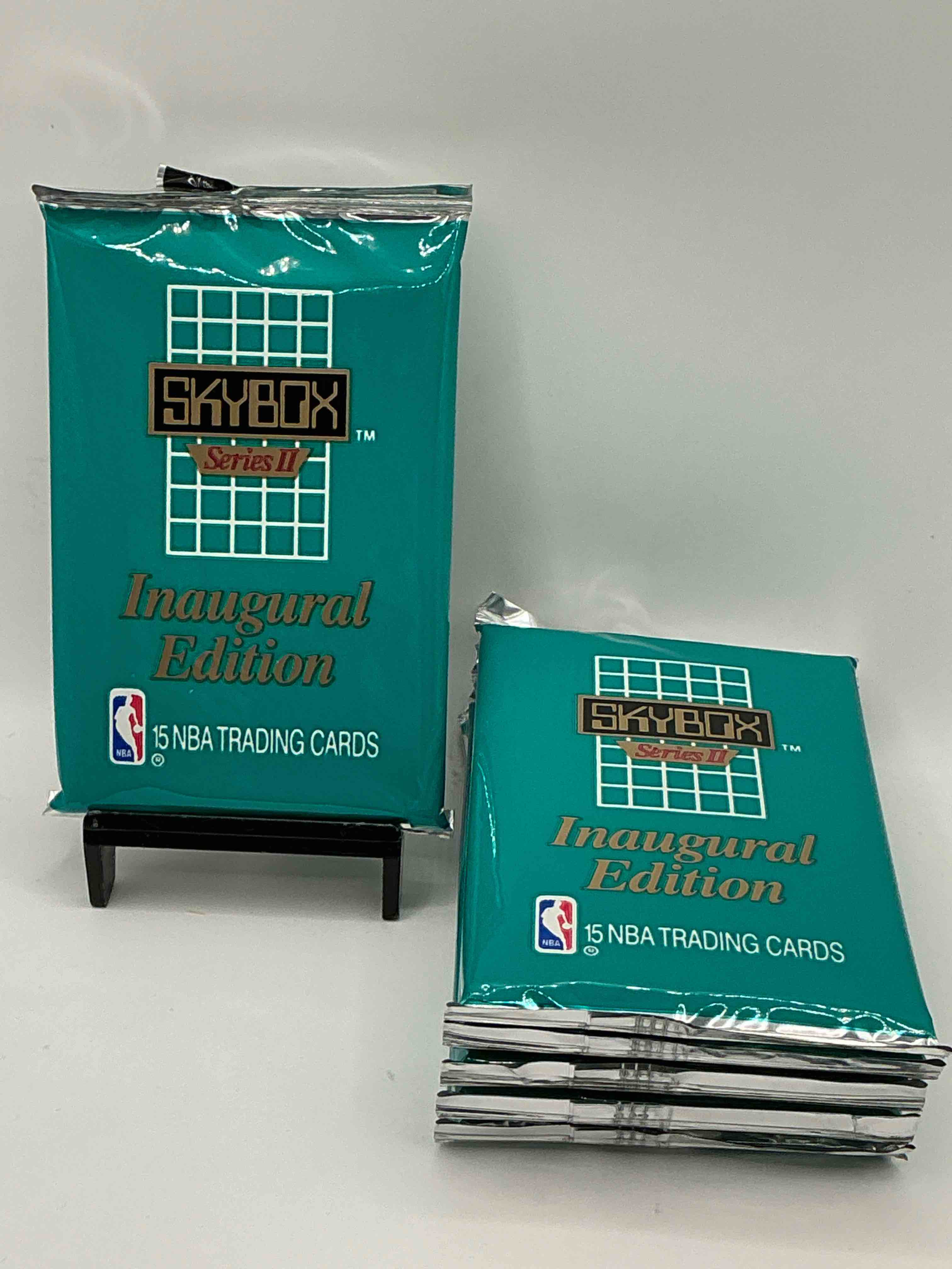 Let The Search Begin! MJ, Magic, Bird & More! Basketball Bonanza! 1990-91 NBA Skybox Series II Unopened Sports Card & Collectible Packs! Direct From Original Box!Search For Valuable Michael Jordan, Larry Bird & Magic Johnson Cards!